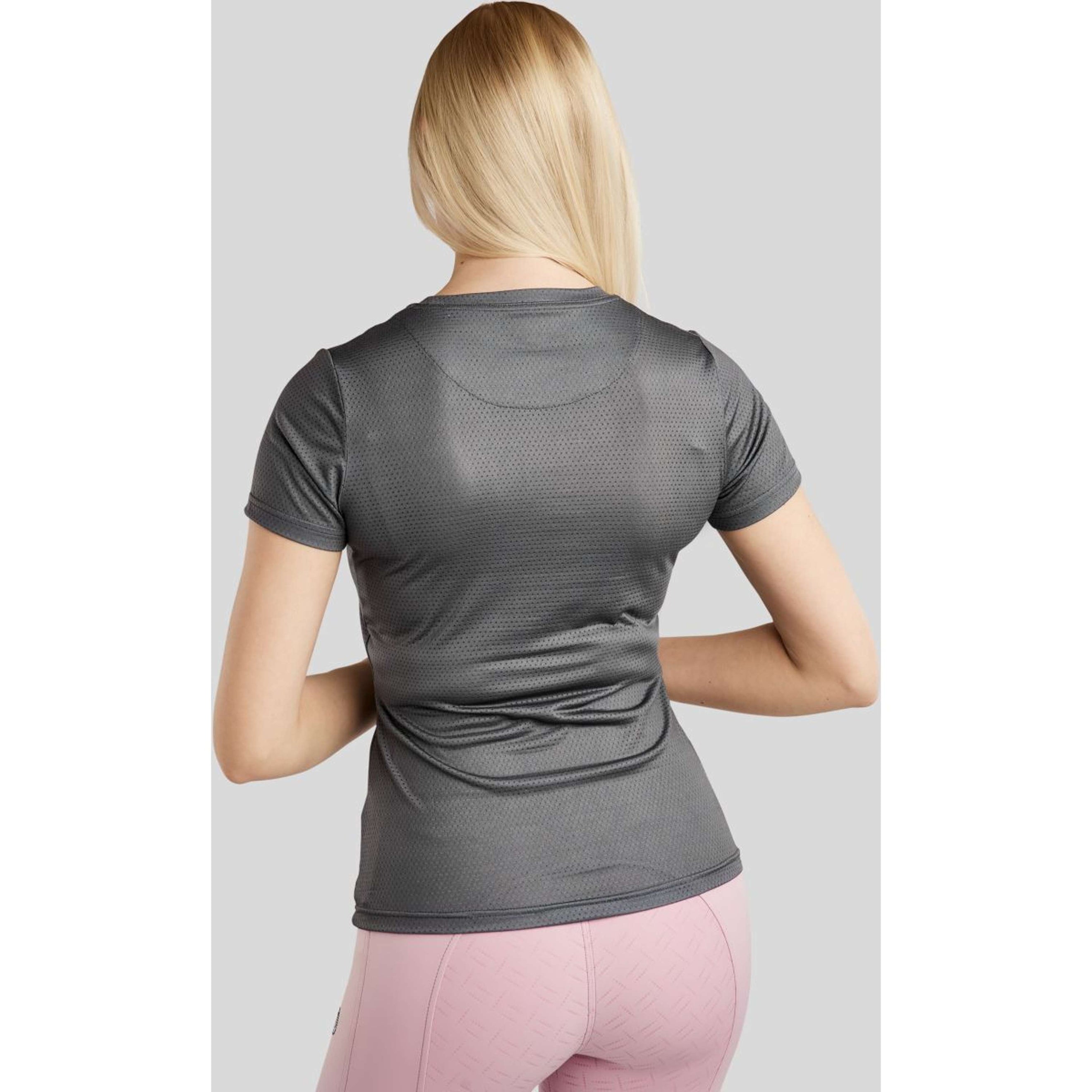 Montar T-Shirt MoGrace Mesh Tee Gris Montar T-Shirt MoGrace Mesh Tee Gris