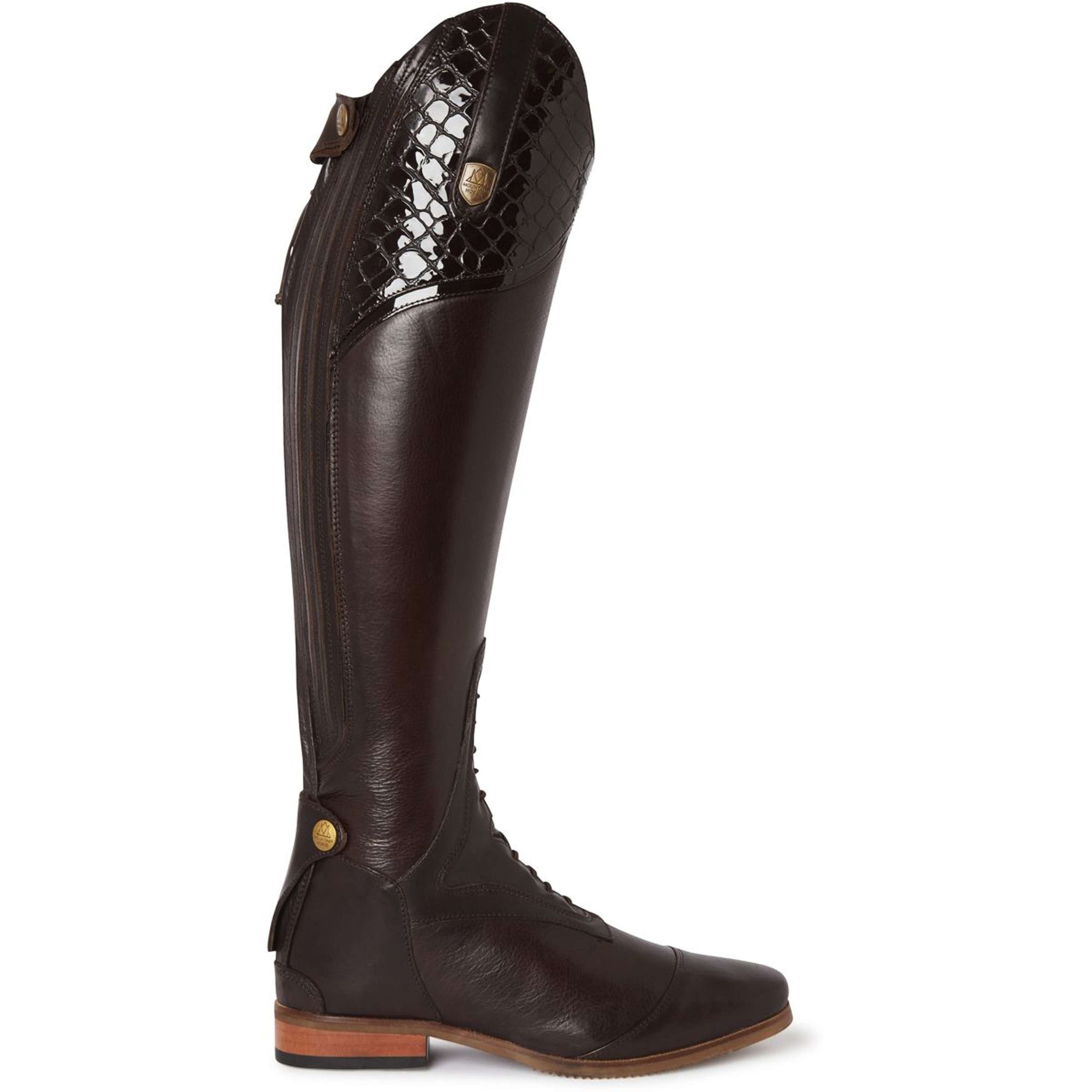 Mountain Horse Bottes d'Équitation Sovereign LUX Regular Marron foncé