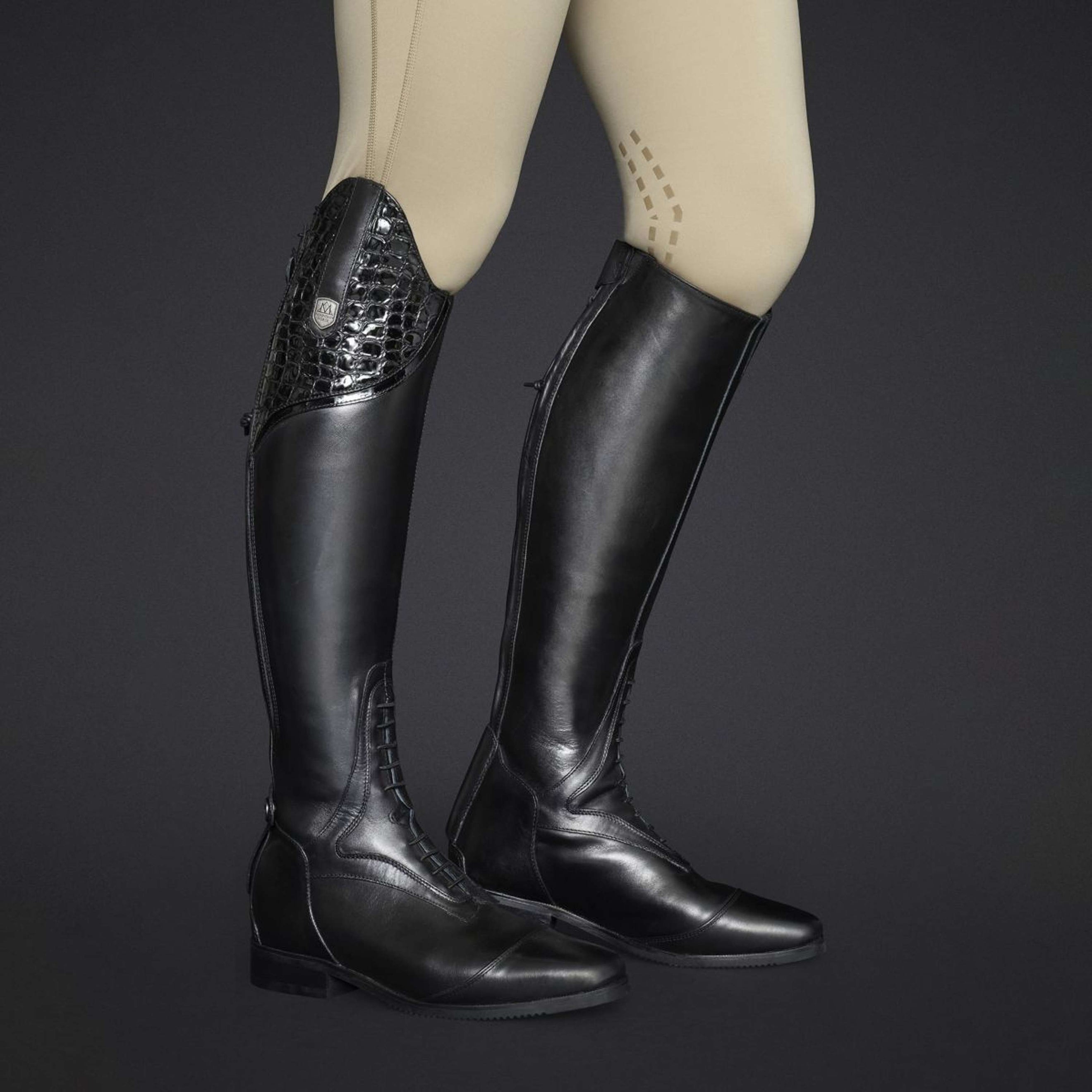 Mountain Horse Bottes d'Équitation Sovereign LUX Regular Noir