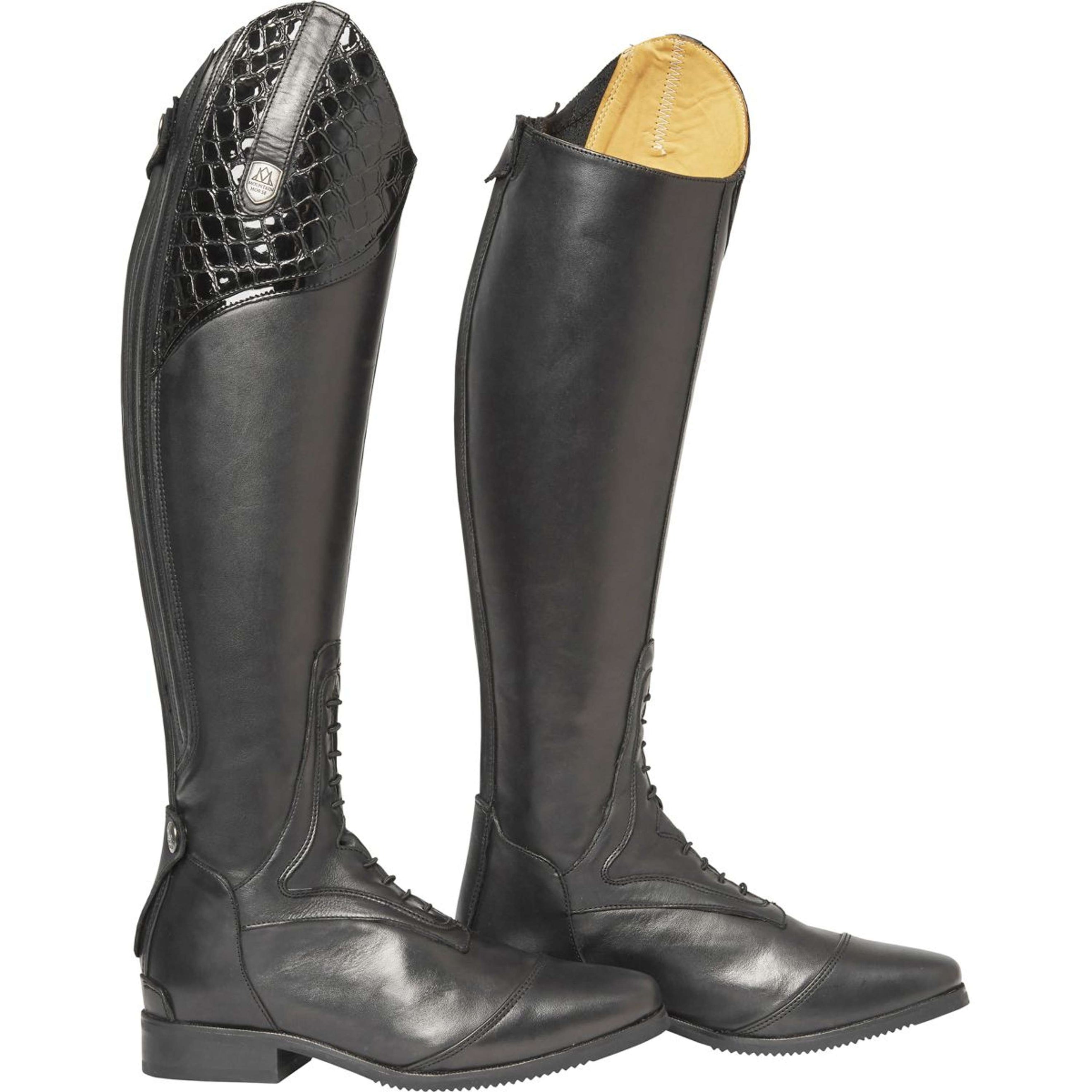 Mountain Horse Bottes d'Équitation Sovereign LUX Regular Noir