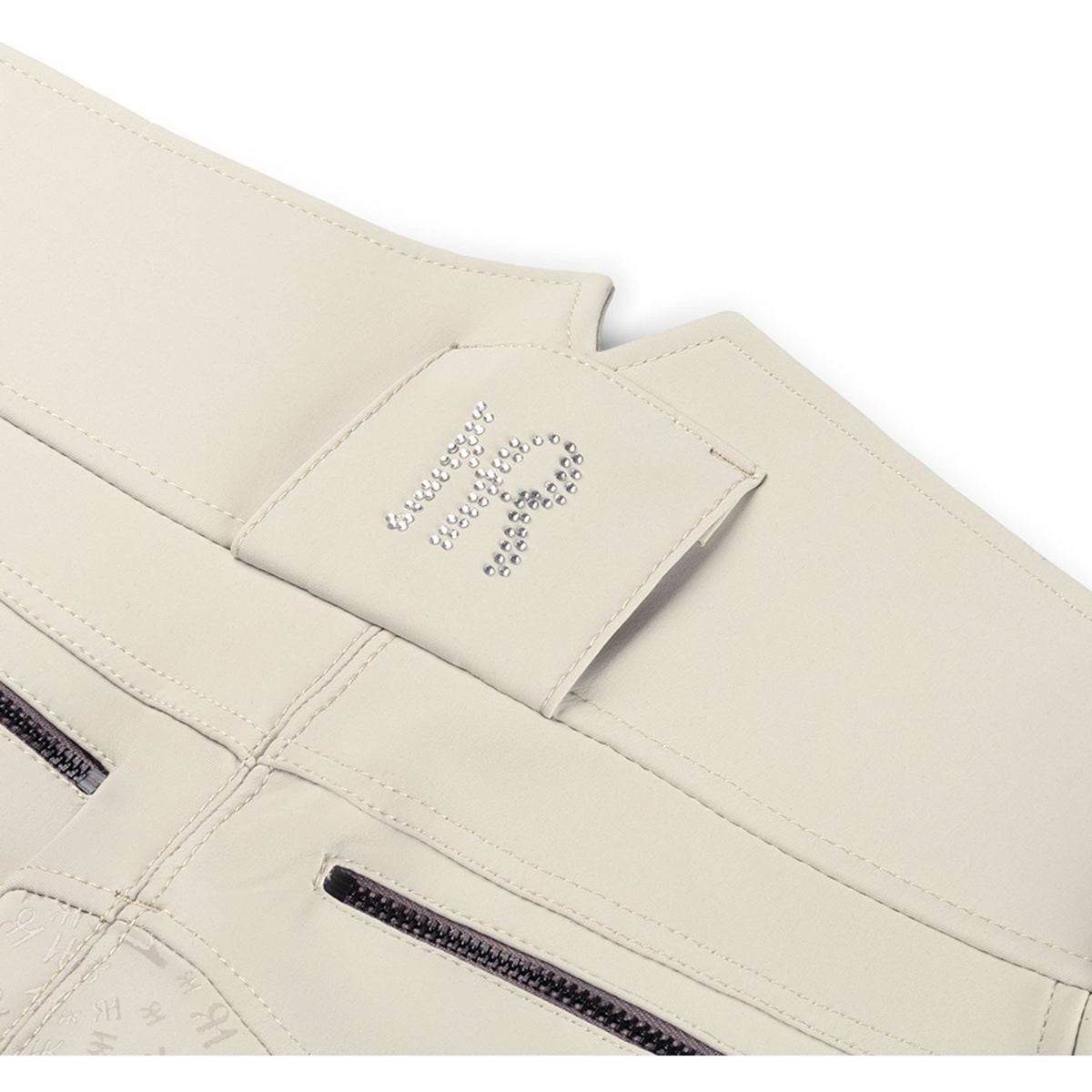 Mrs. Ros Pantalon d'Équitation Amsterdam Full Grip Beige