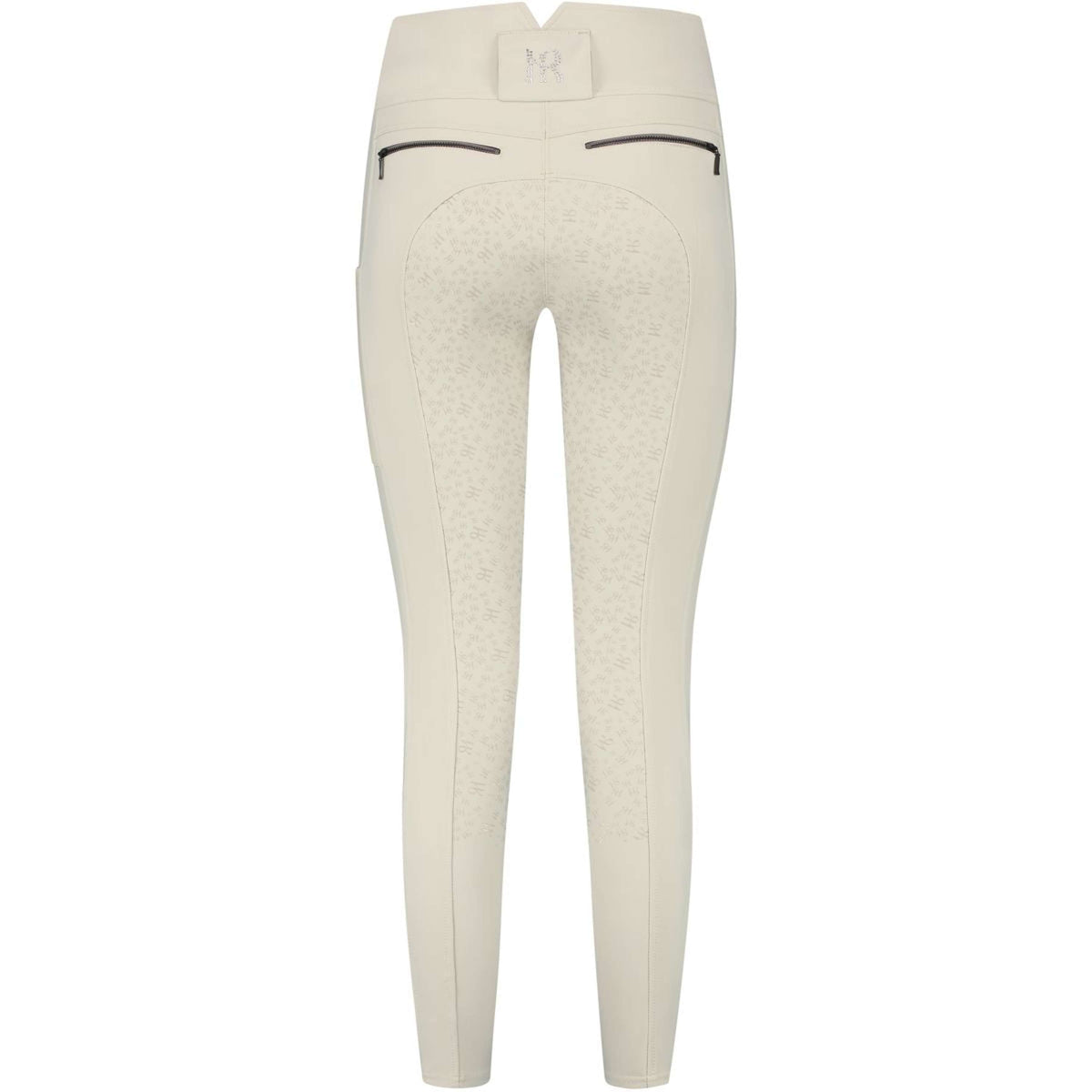 Mrs. Ros Pantalon d'Équitation Amsterdam Full Grip Beige