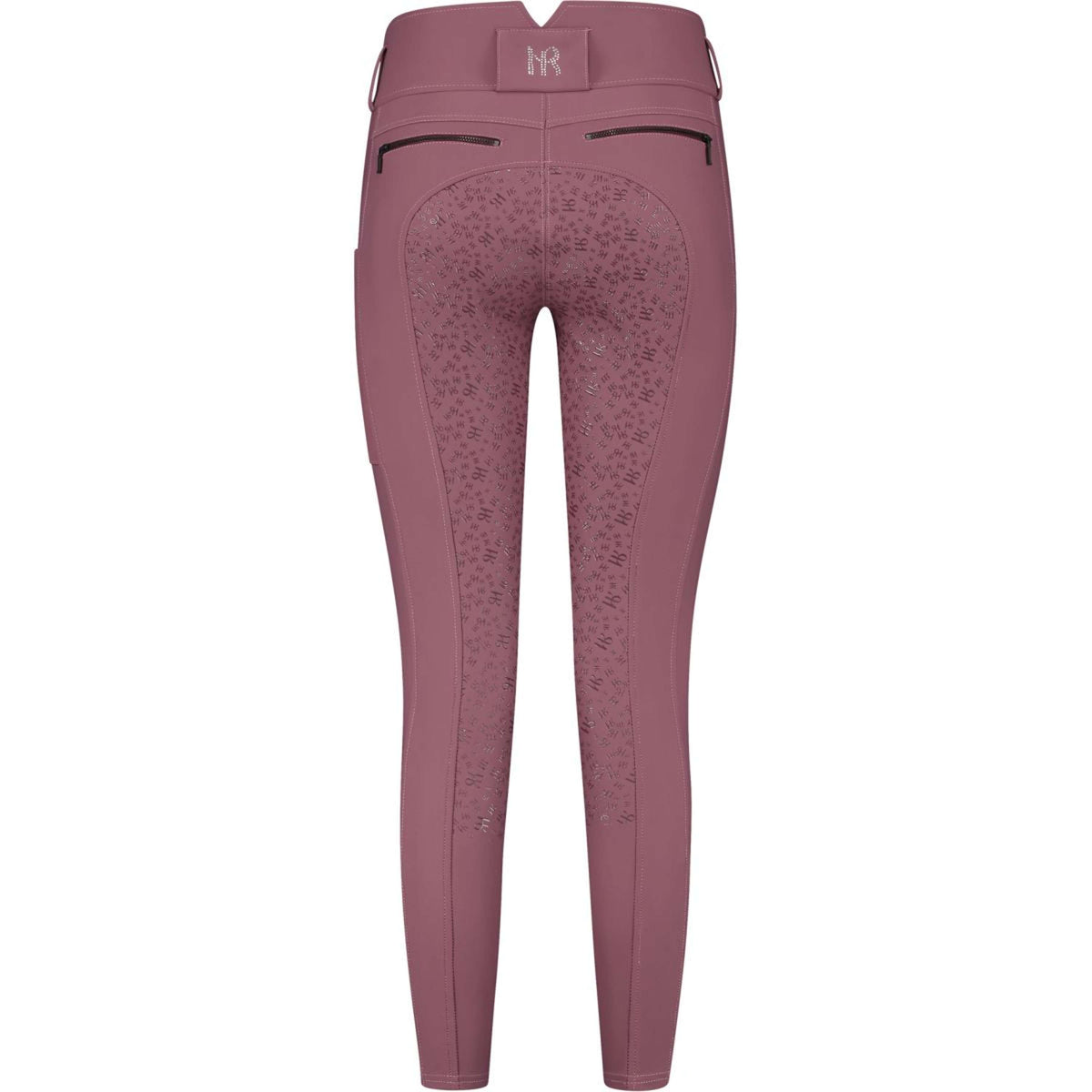 Mrs. Ros Pantalon d'Équitation Amsterdam Full Grip Rose foncé