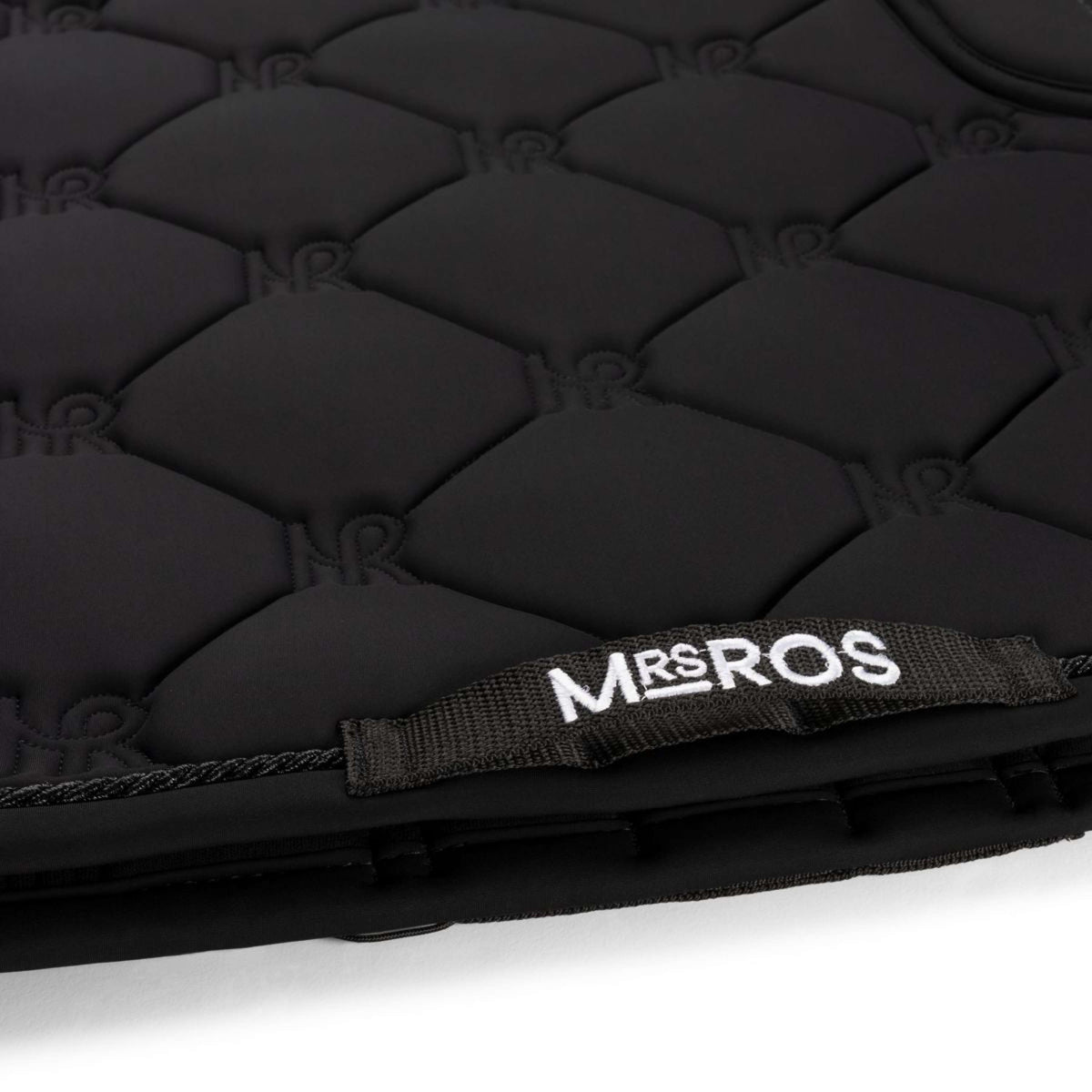 Mrs. Ros Tapis de Selle Lavender Fields Dressage Noir