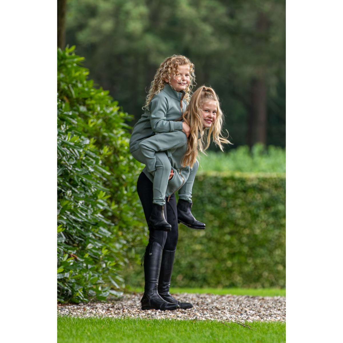 Mrs. Ros Blouson Softshell Training Zoë Lavender Fields Enfants Vert