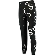 Mrs. Ros Legging d'Équitation Jet Set Logo Anthracite