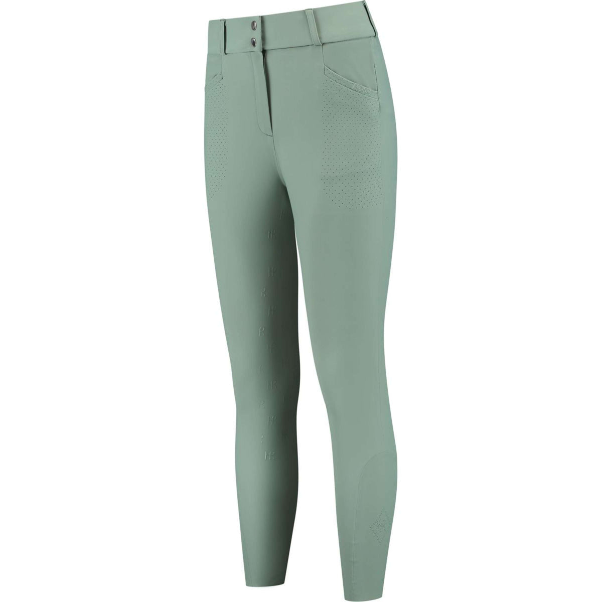 Mrs. Ros Pantalon d'Équitation Seamless Lavender Fields Femme Vert