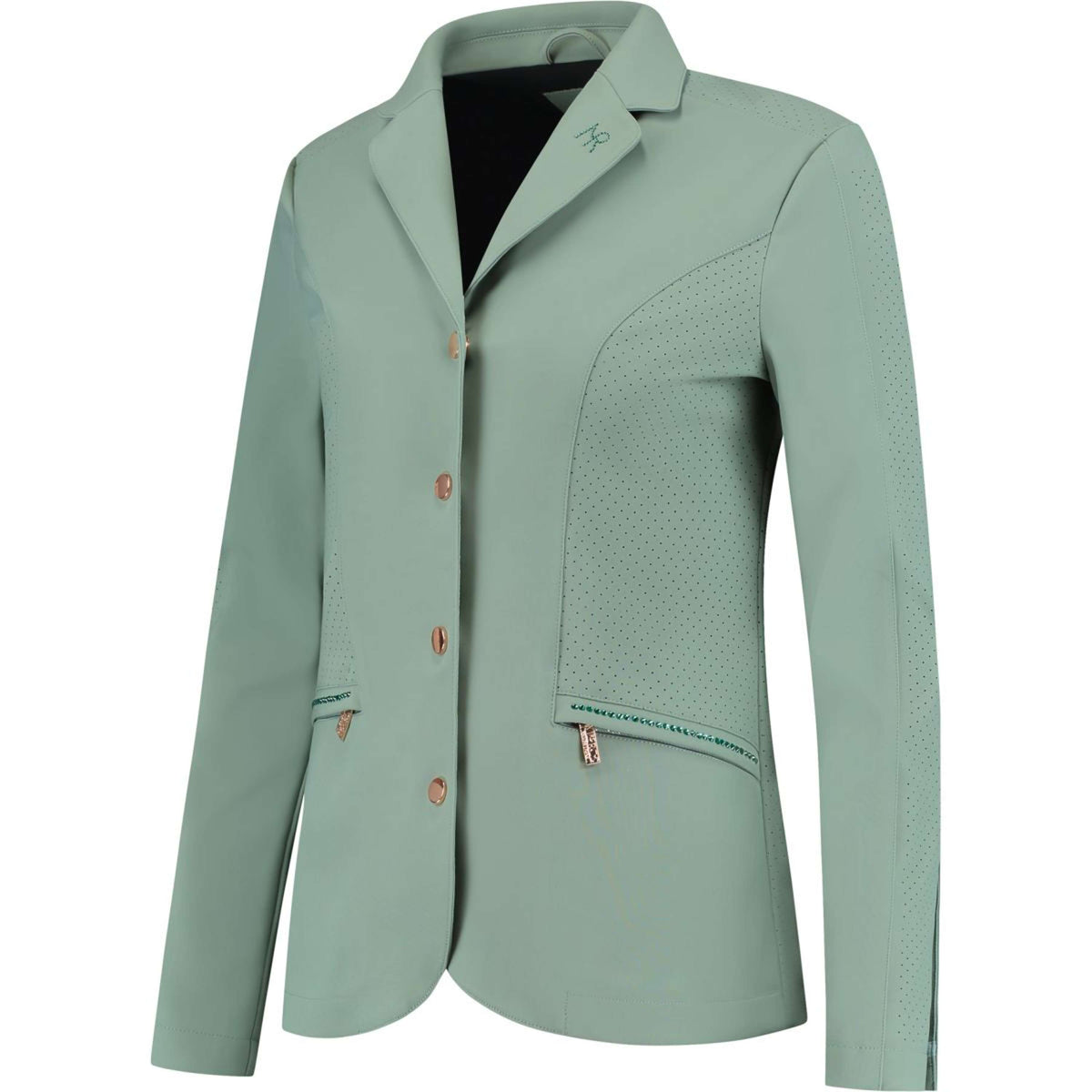 Mrs. Ros Petite Veste de Concours Lavender Fields Femme Vert