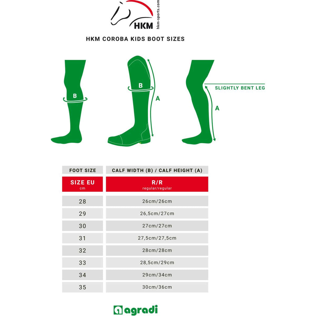 HKM Bottes d'Équitation Córdoba Kids Noir