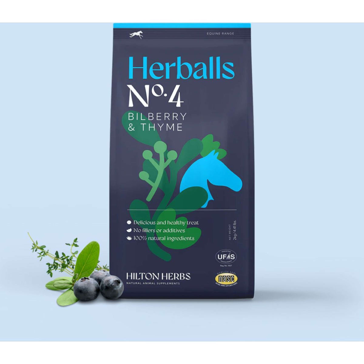 Hilton Herbs Herballs No4 Bilberry & Thyme