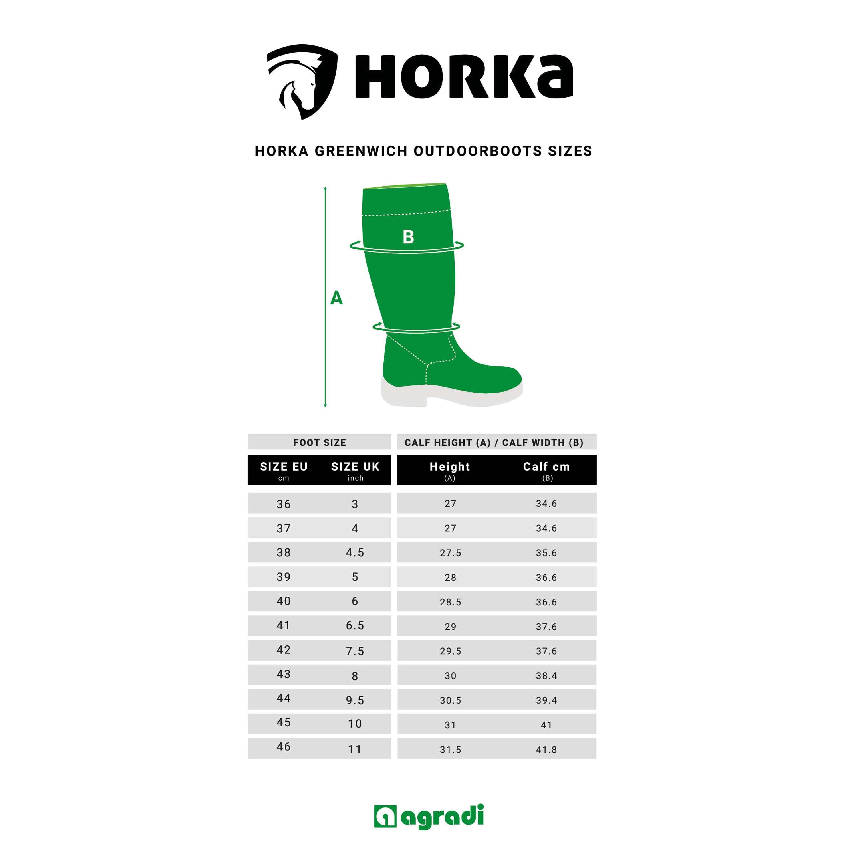 HORKA Bottes d'Extérieur Greenwich Court Marron