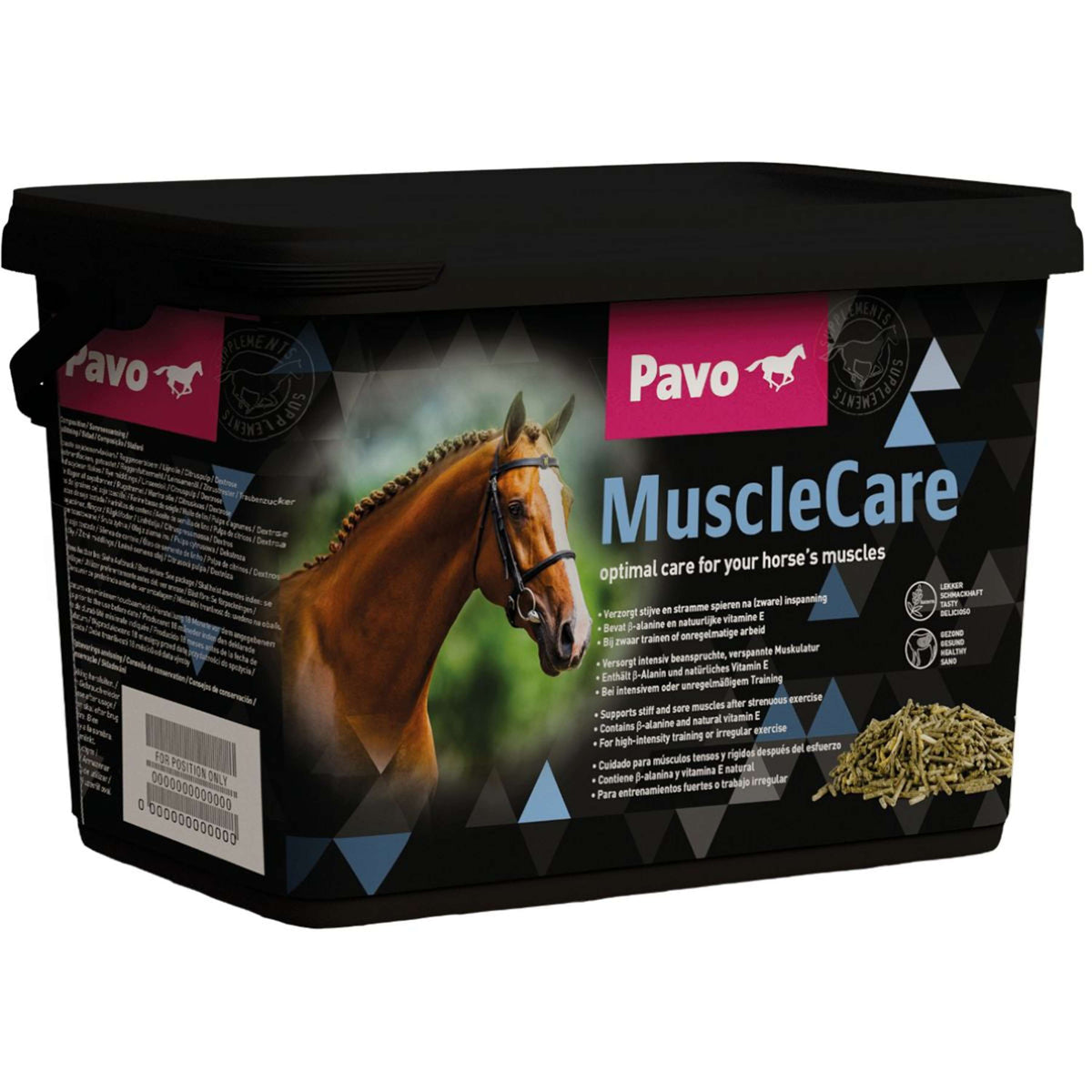 Pavo Complément Alimentaire MuscleCare Poche