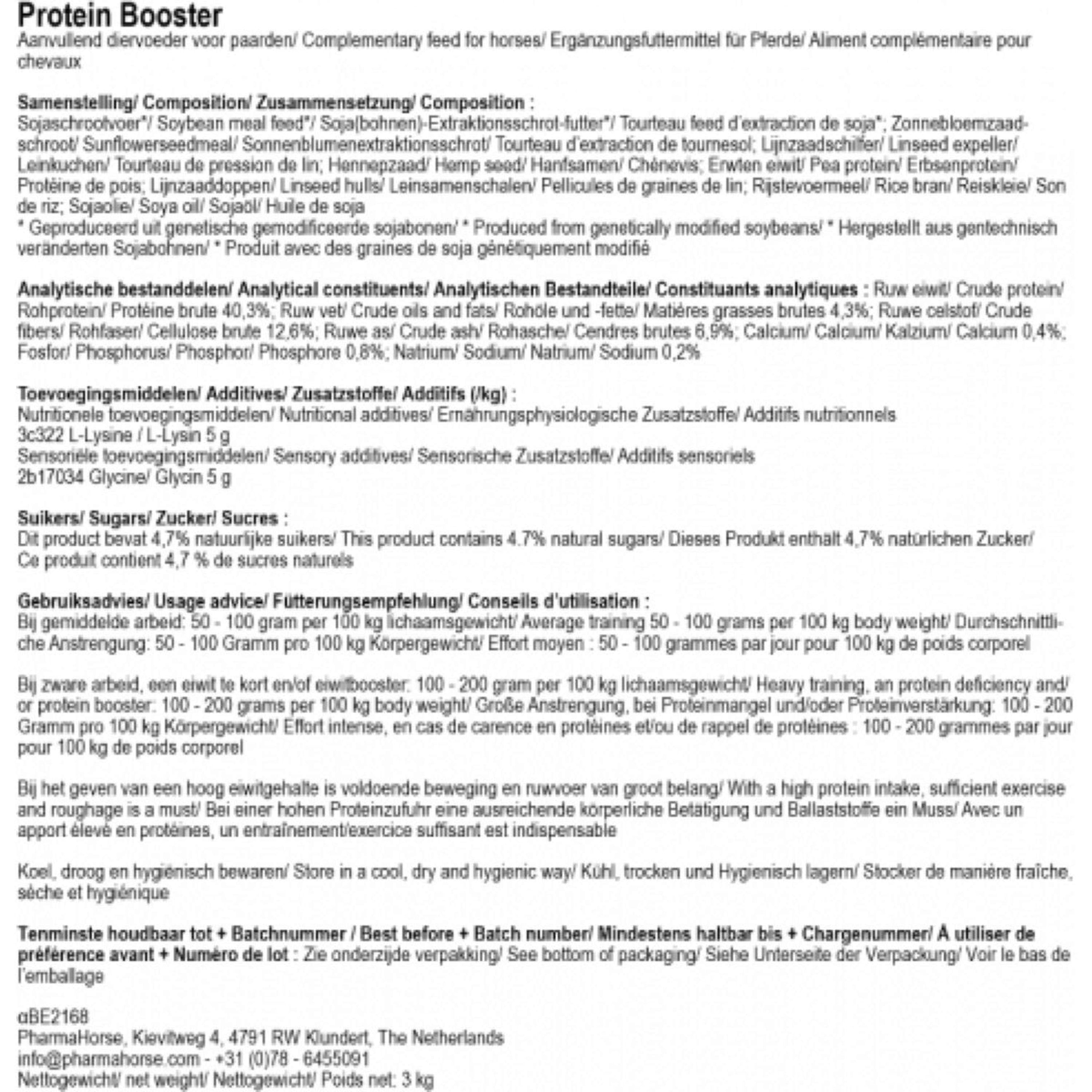 PharmaHorse Protein Booster PharmaHorse Protein Booster