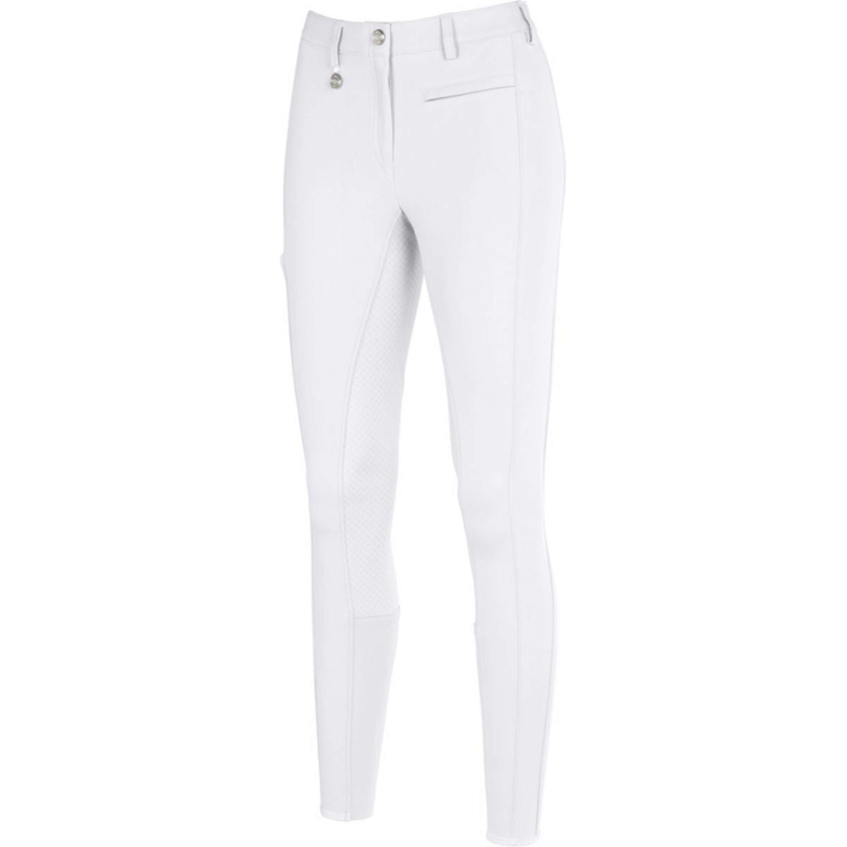 Pikeur Pantalon d'Équitation New Lugana Full Grip Blanc