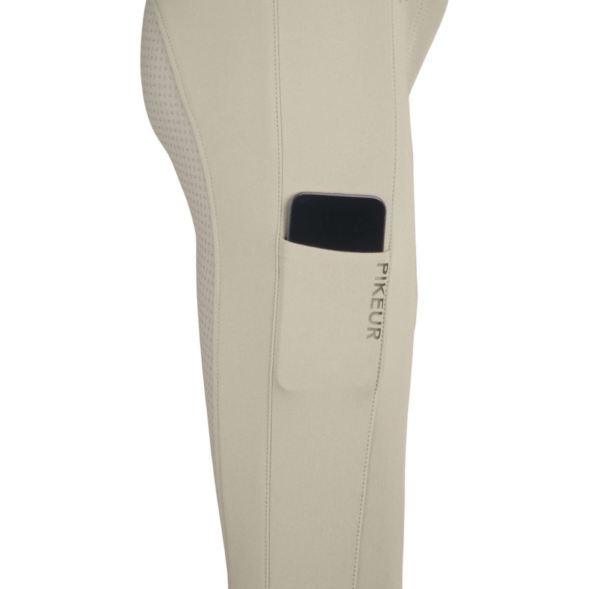 Pikeur Pantalon d'Équitation New Lugana Full Grip Vanilla Cream