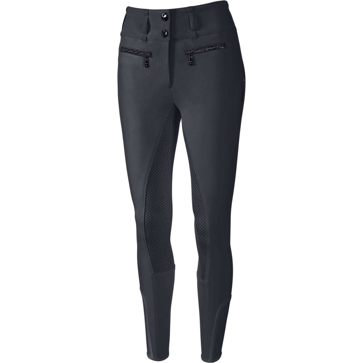 Pikeur Pantalon d'Équitation Jonna Full Grip Dark Shadow