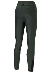 Pikeur Pantalon d'Équitation Candela Full Grip Vert Foncé