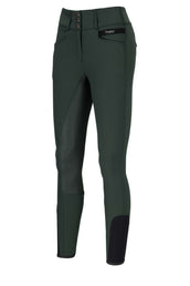 Pikeur Pantalon d'Équitation Candela Full Grip Vert Foncé