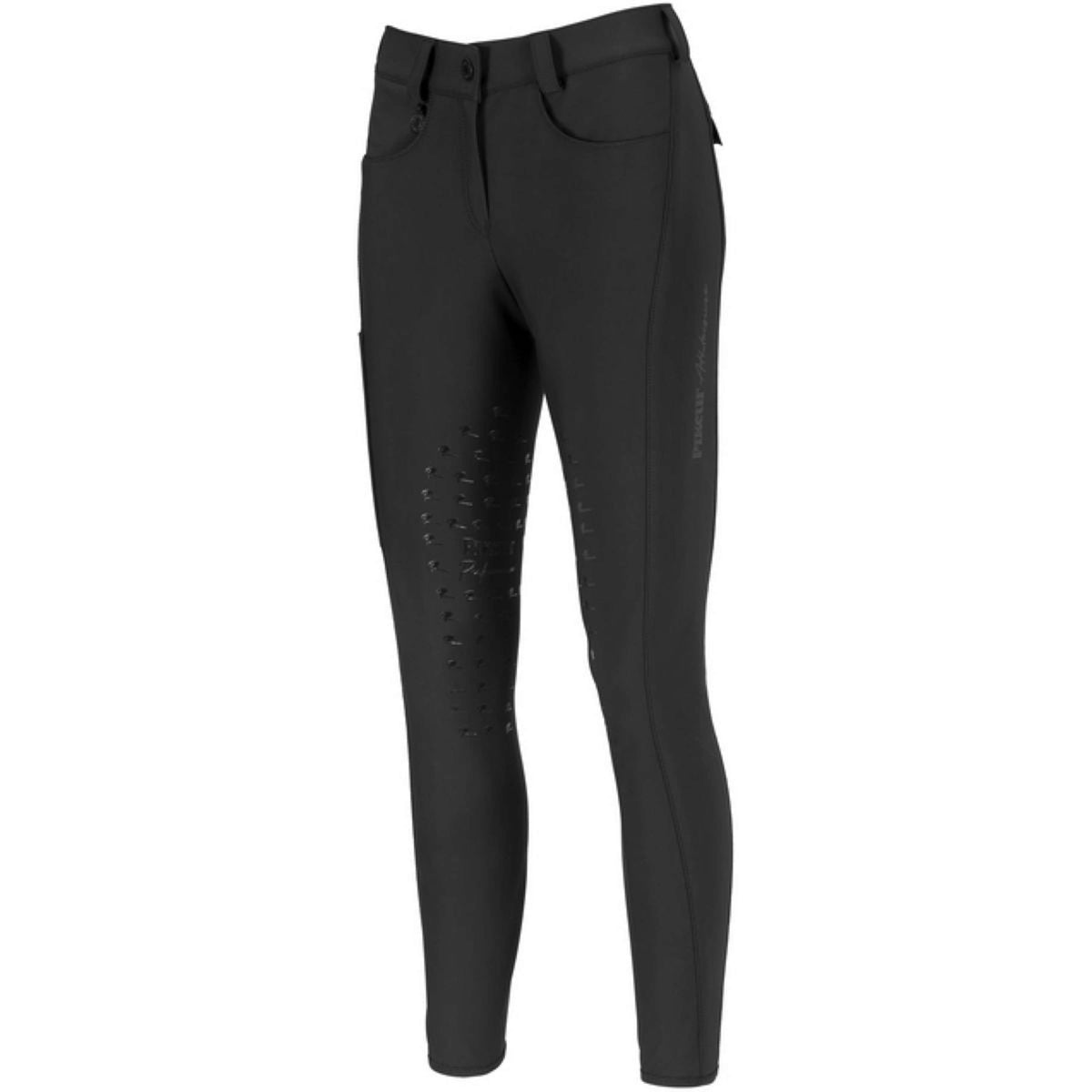 Pikeur Pantalon d'Équitation Romy SD Prise de Genou Noir