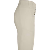 Pikeur Pantalon d'Équitation Violette Full Grip Vanilla Cream