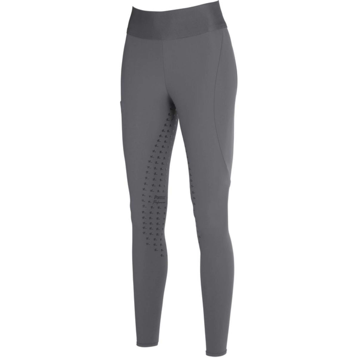 Pikeur Legging d'Équitation Tiffini SD Full Grip Gris clair