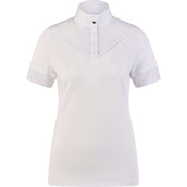 Pikeur T-shirt de Concours Sports Pique Blanc