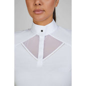 Pikeur T-shirt de Concours Sports Pique Blanc