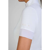 Pikeur T-shirt de Concours Sports Pique Blanc