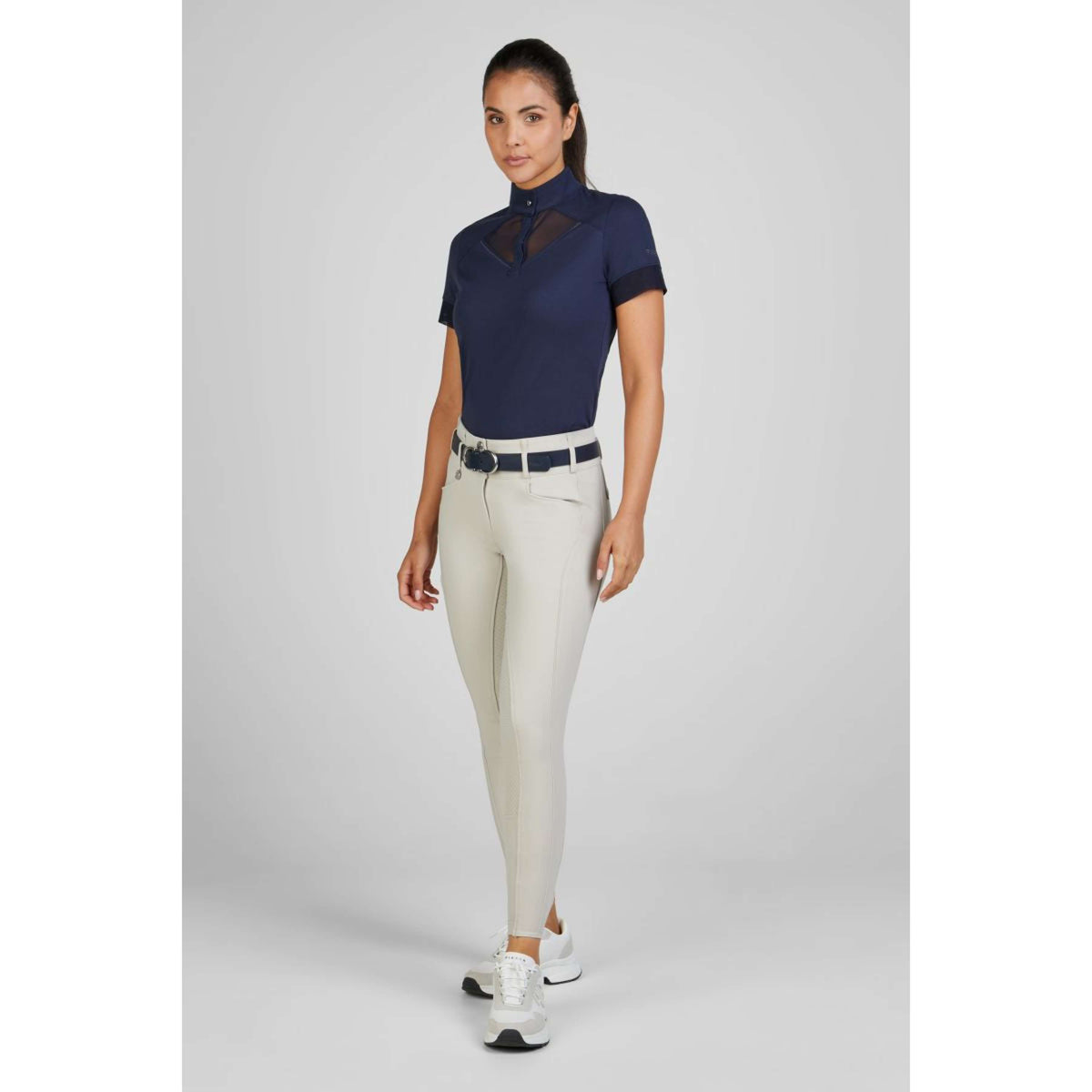 Pikeur T-shirt de Concours Sports Pique Nightblue