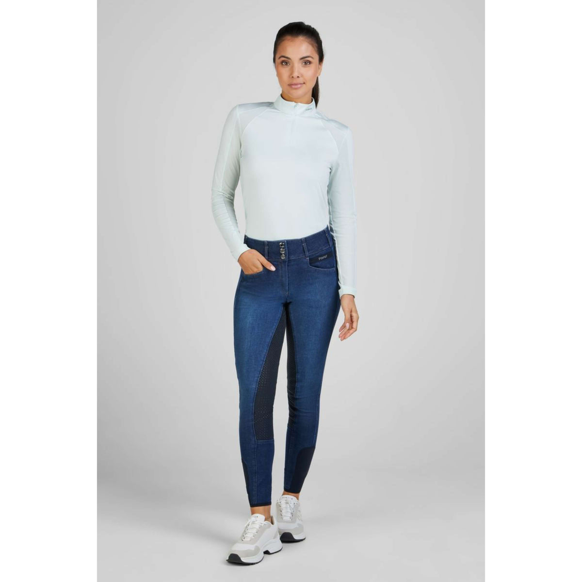 Pikeur T-shirt de Concours Sports Mesh Ice Blue