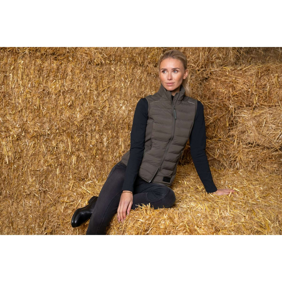 Pikeur Bodychauffant Hybrid AW25 Deep Khaki