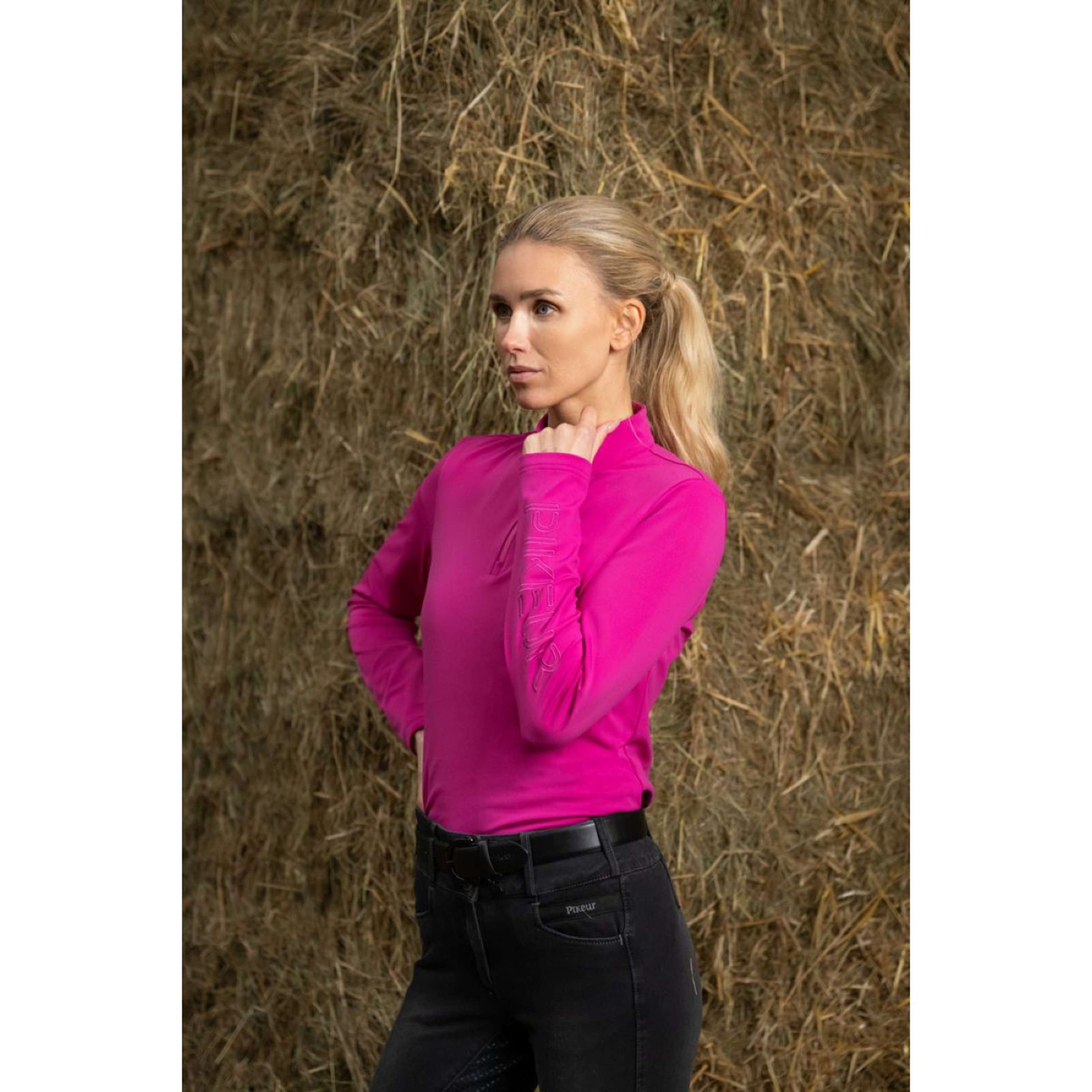 Pikeur Chemise Zip Sports AW25 Blaze Berry