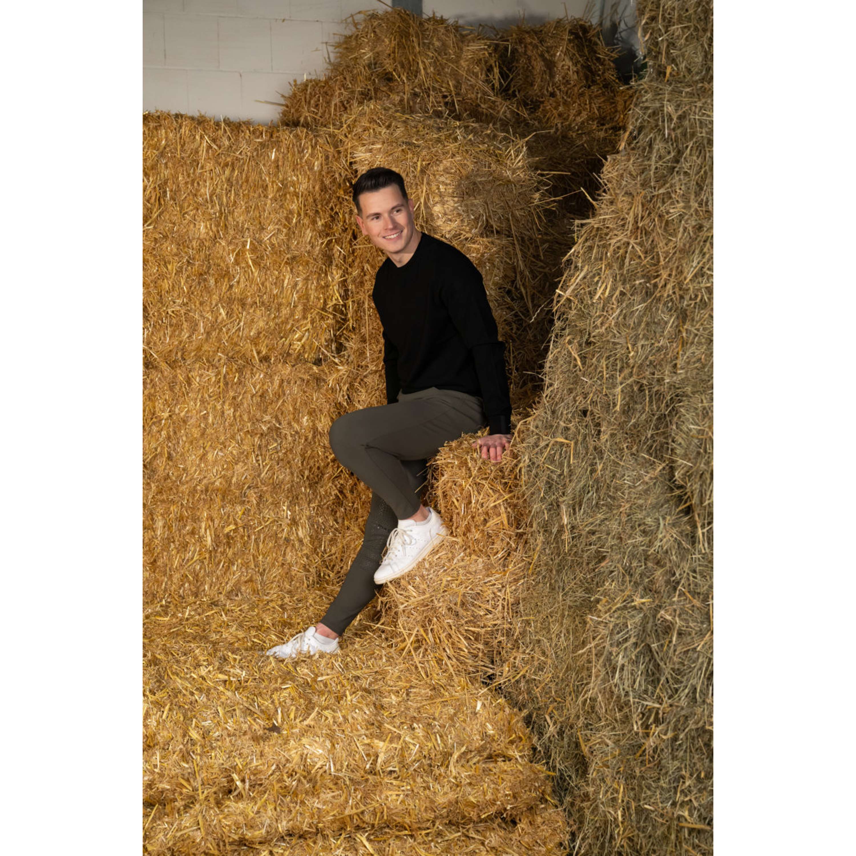 Pikeur Pantalon d'Équitation Rodrigo Poignée Genou Gents Beige