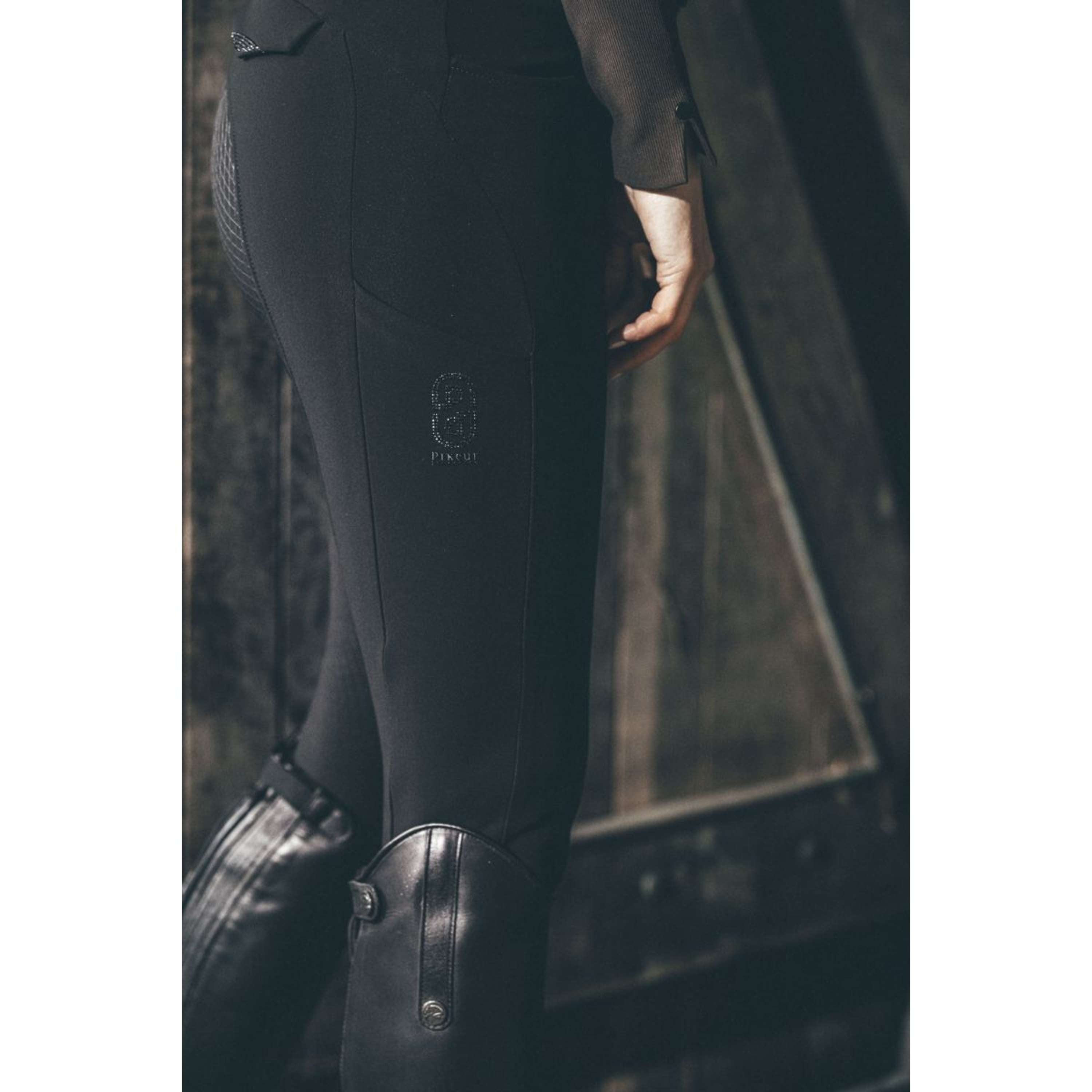 Pikeur Pantalon d'Équitation Cantira MatrixGripTec Highwaist Full Grip Noir