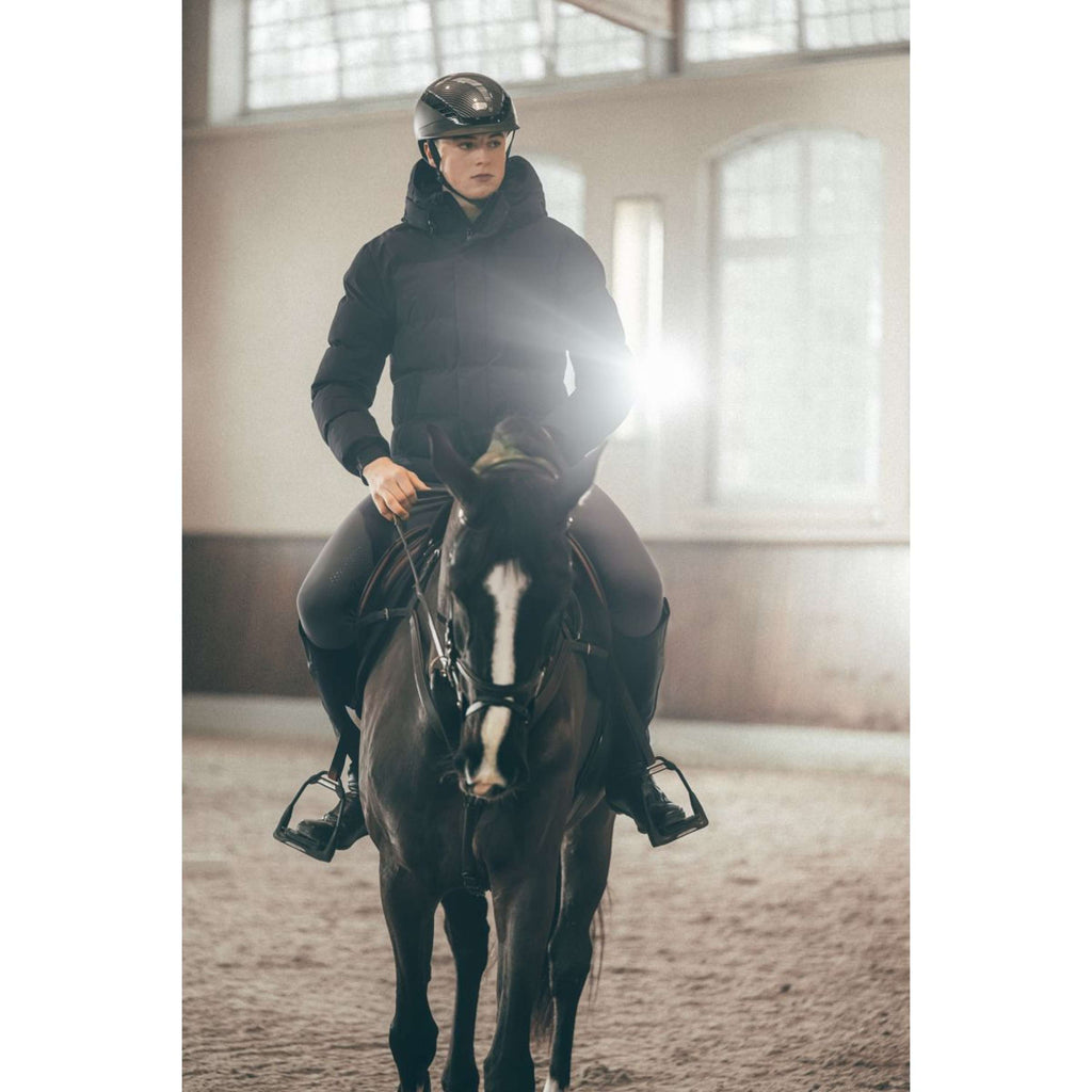 Pikeur Manteau d'Hiver Quilted Athleisure AW26 Hommes Noir
