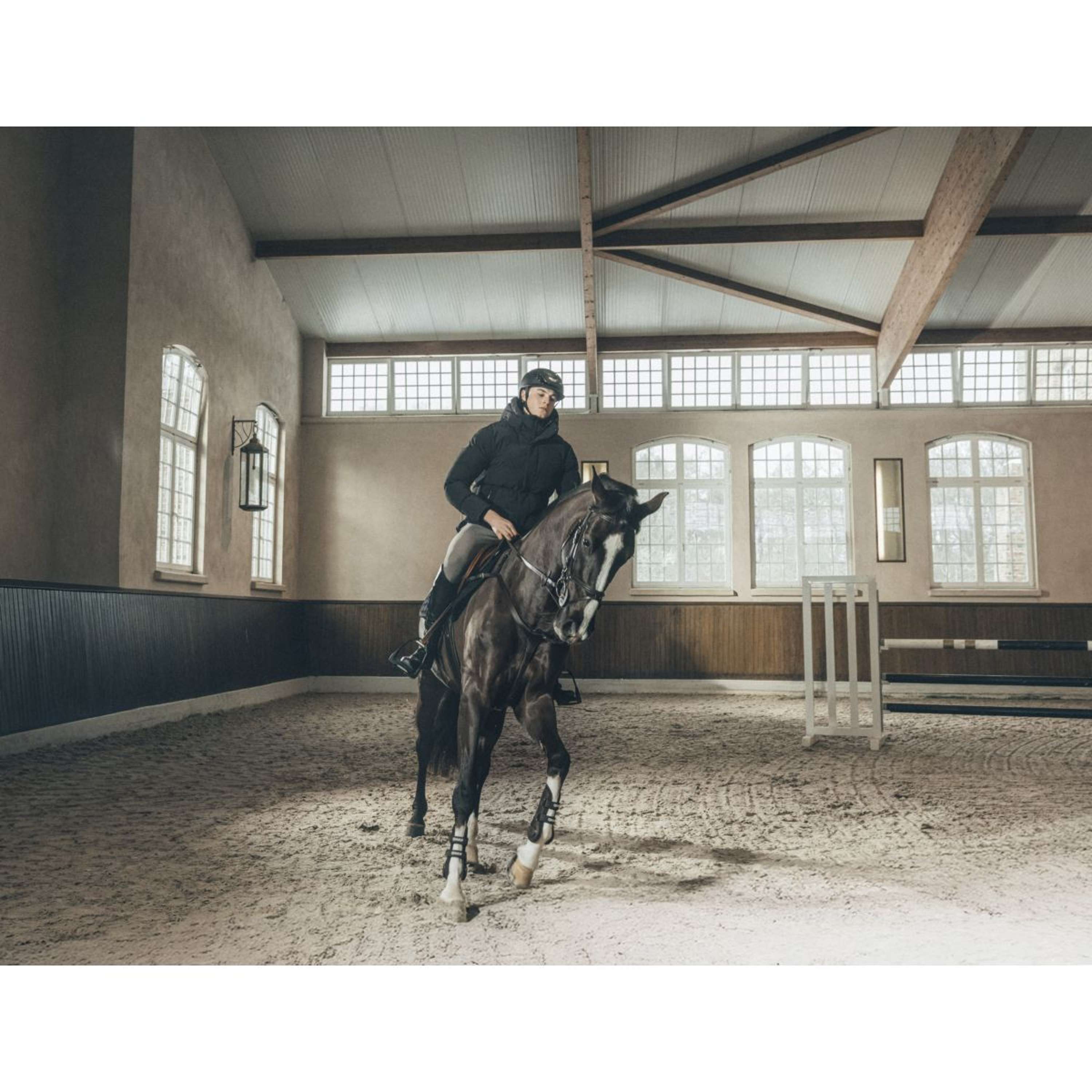 Pikeur Manteau d'Hiver Quilted Athleisure AW26 Hommes Noir