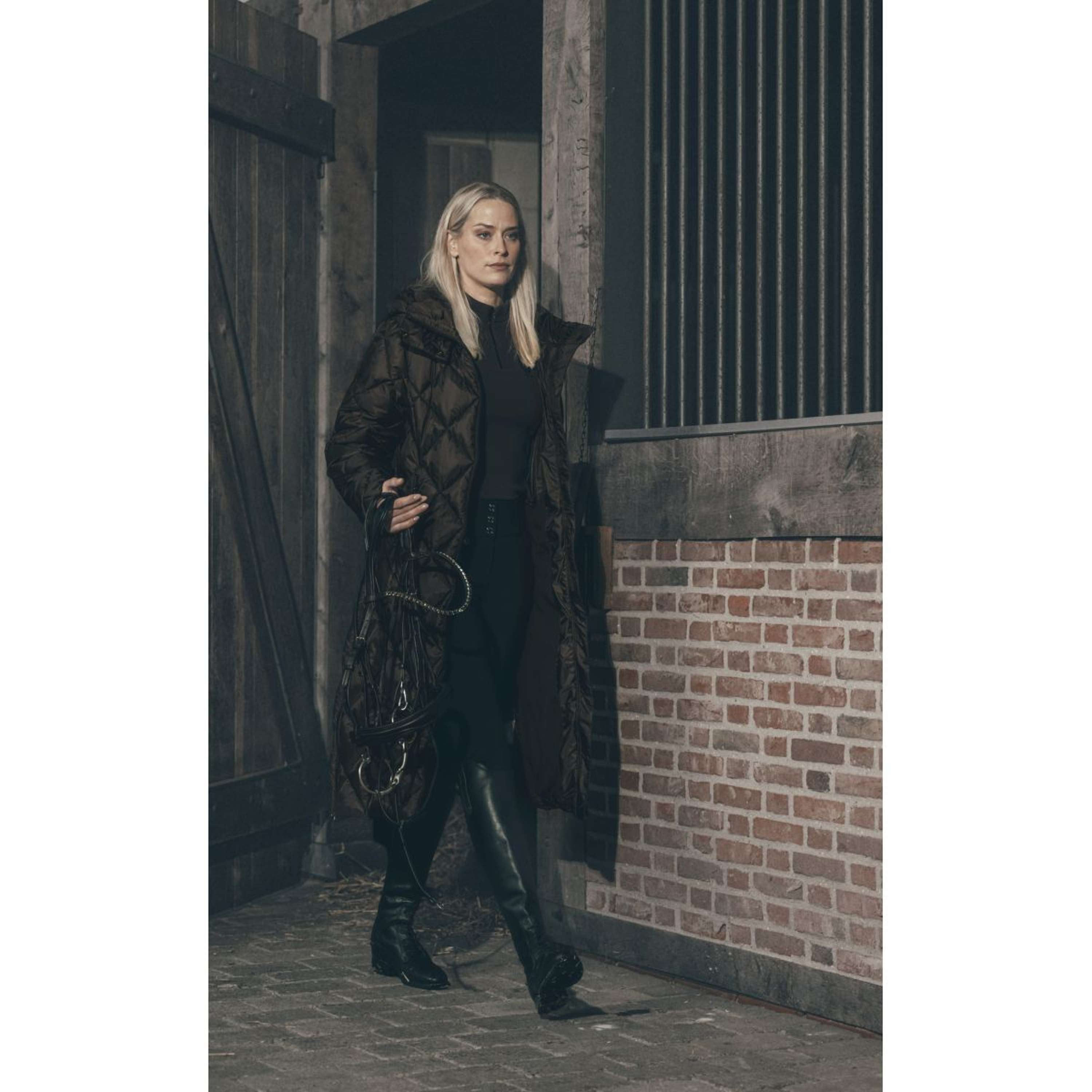 Pikeur Veste Longue QuiltDiamond Selection AW26 Marron chocolat