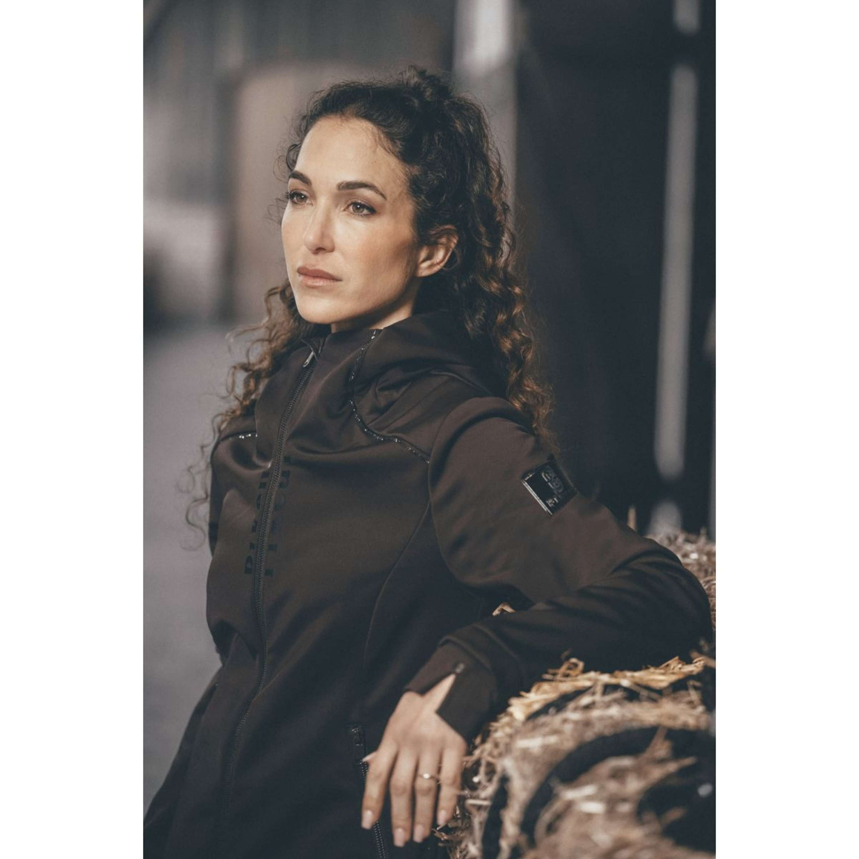 Pikeur Blouson TechVelvet Fleece AW26 Marron chocolat