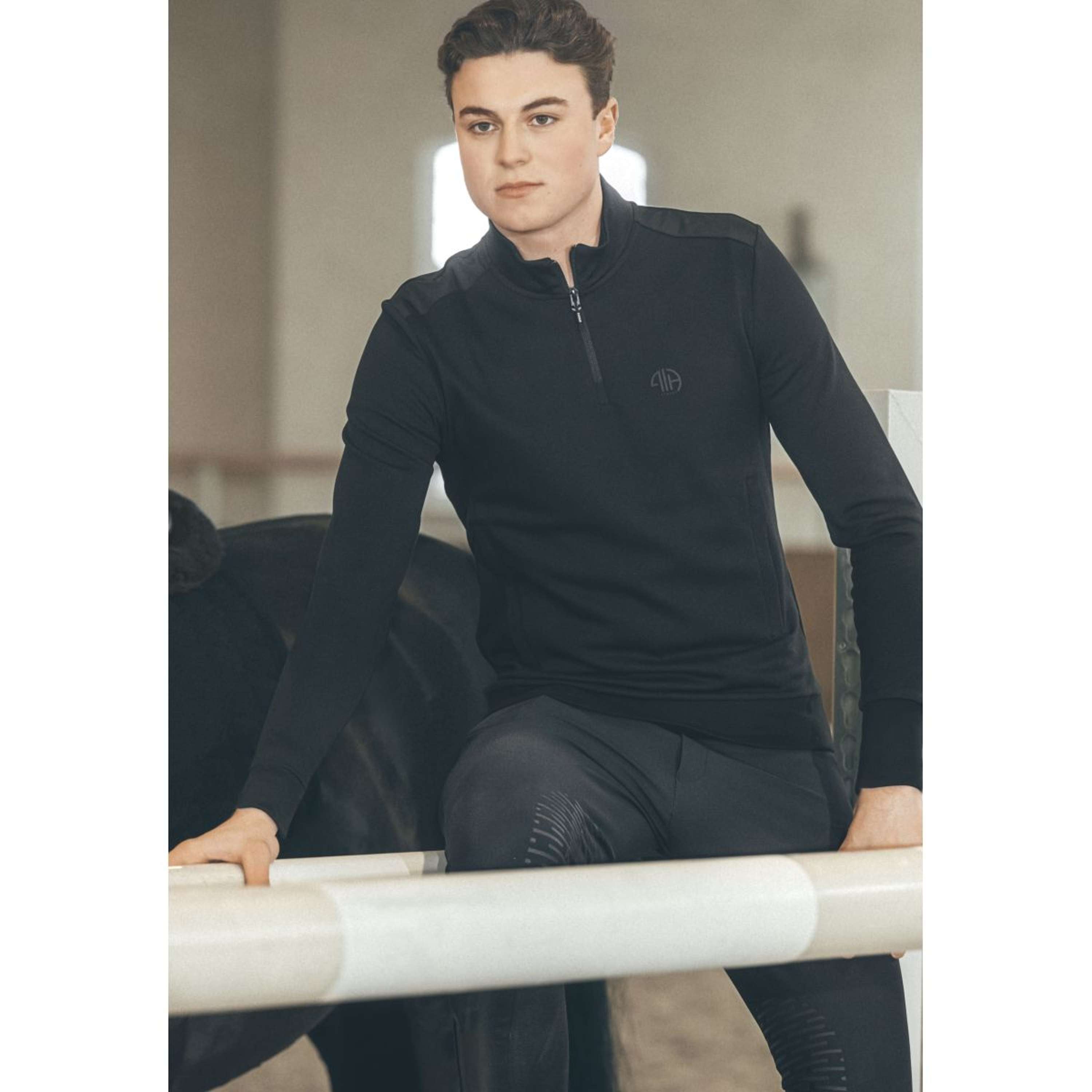 Pikeur Pull-over Athleisure AW26 Hommes Noir