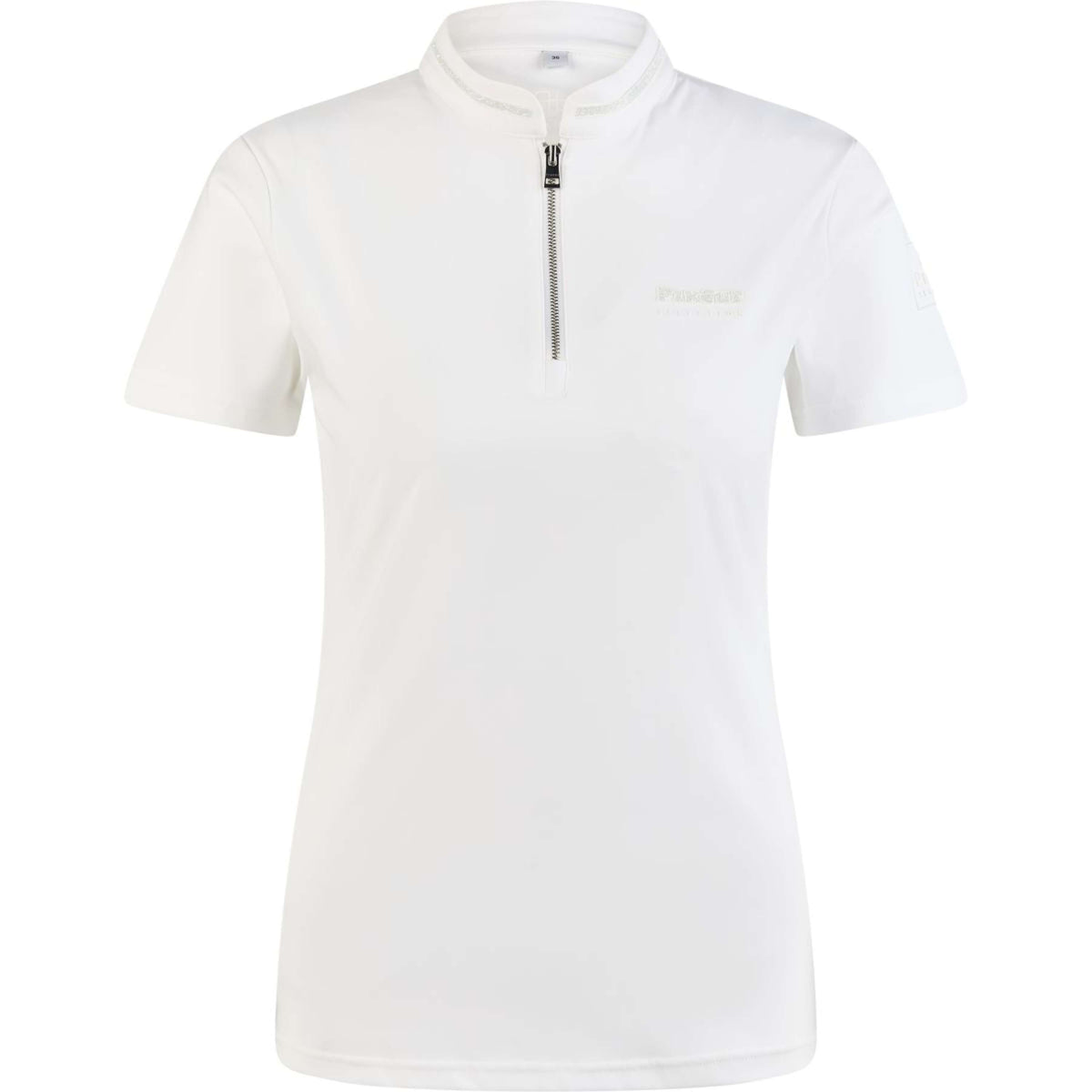 Pikeur T-Shirt Function Zip SS26 Blanc