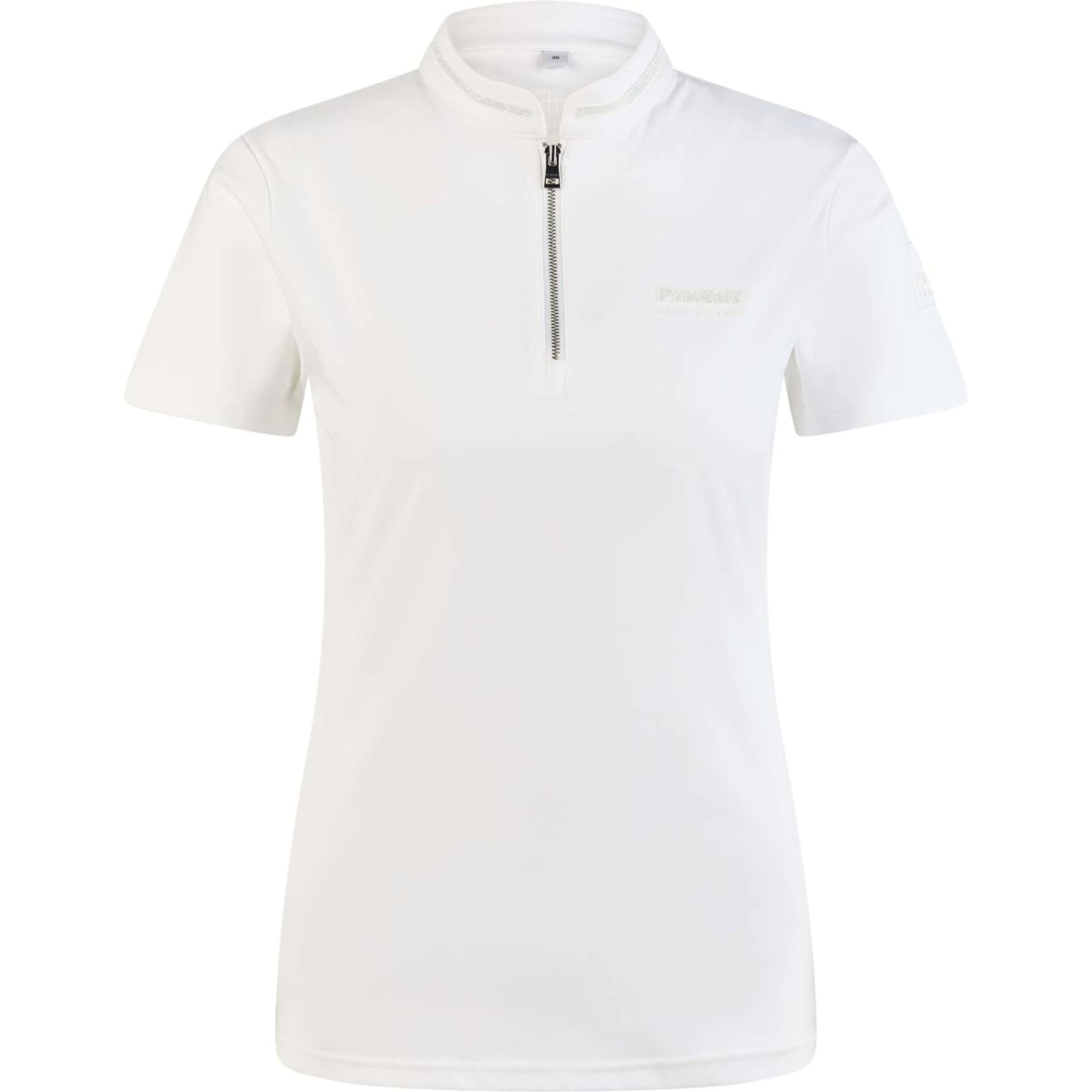 Pikeur T-Shirt Function Zip SS26 Blanc