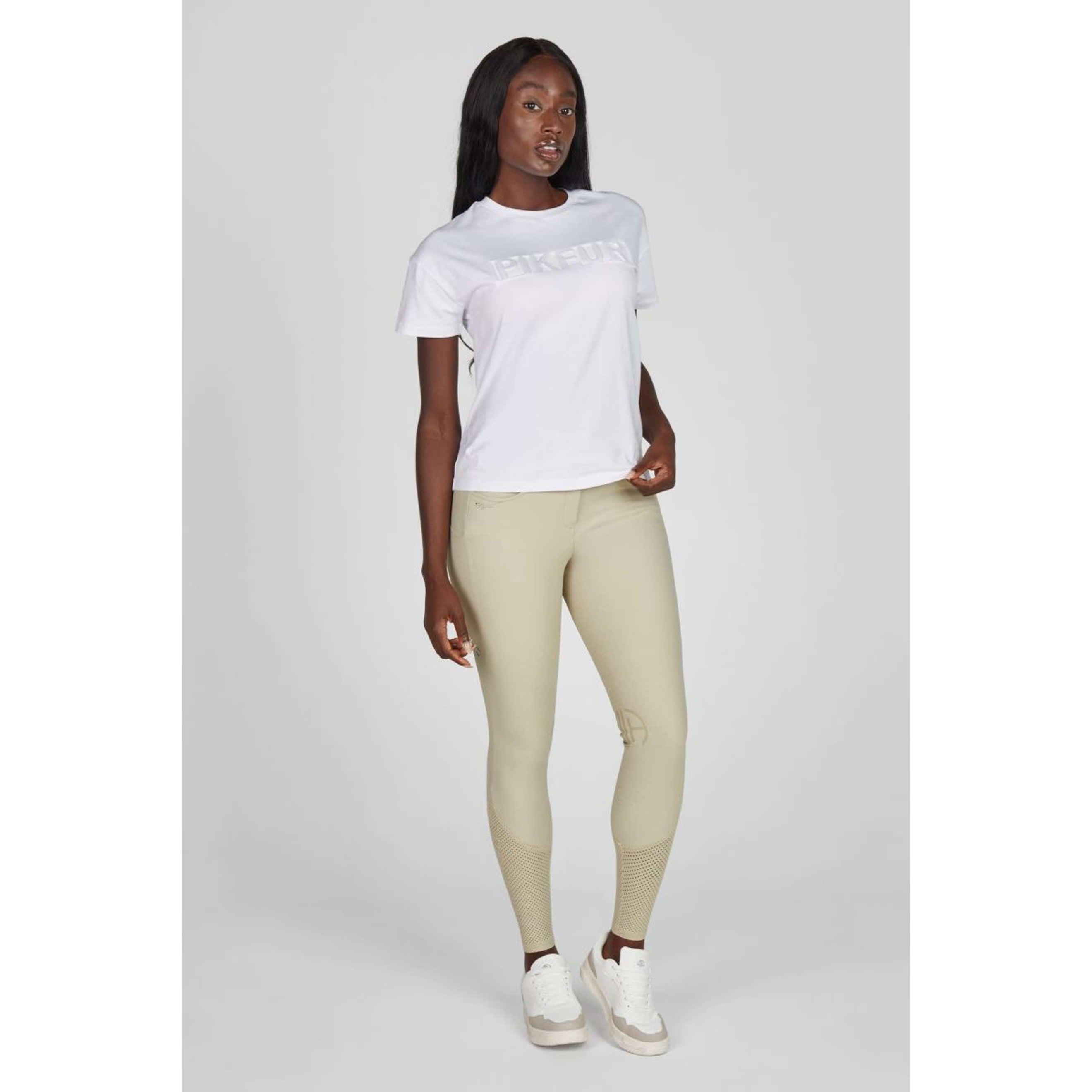 Pikeur T-Shirt Oversized SS26 Blanc