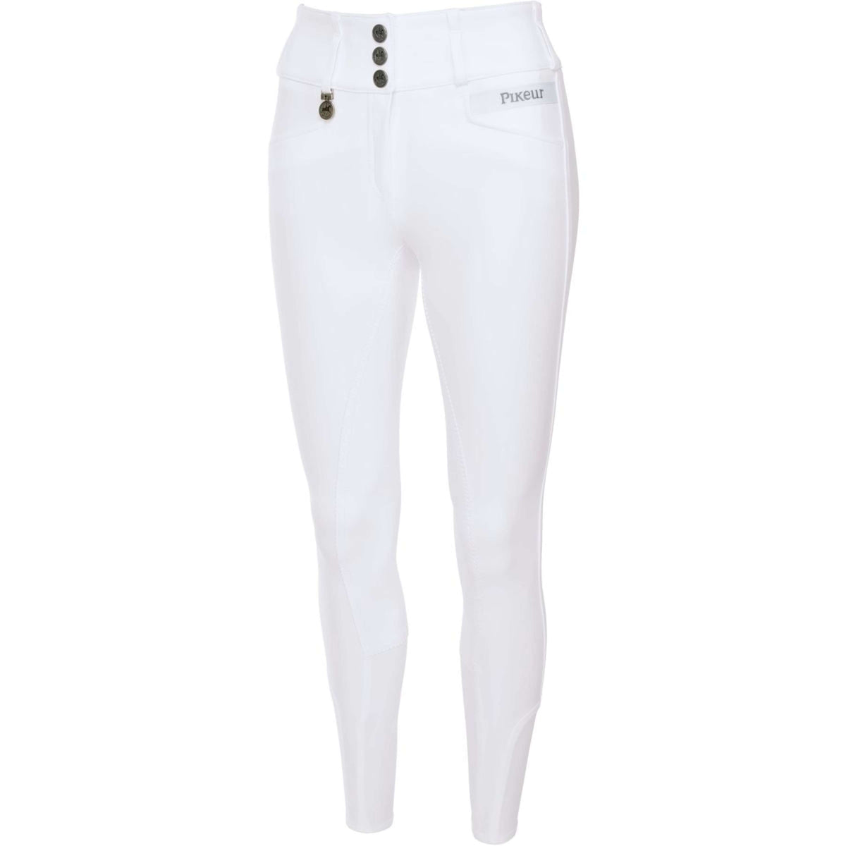 Pikeur Pantalon d'Équitation Candela McCrown Full Seat Blanc