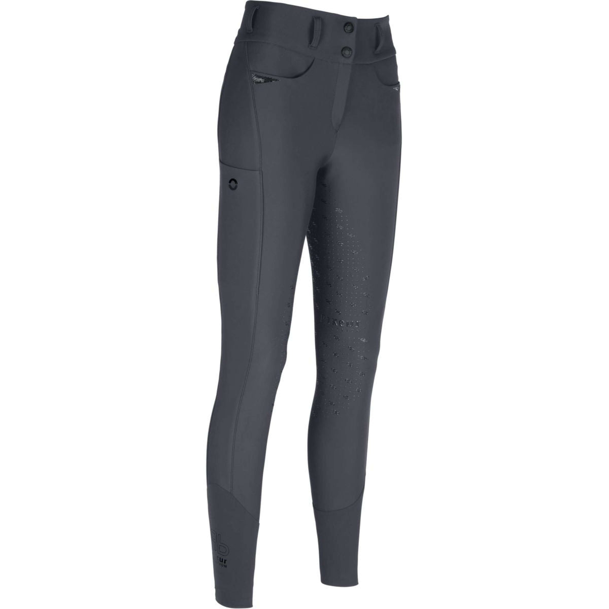 Pikeur Pantalon d'Équitation Laure SD Full Grip Dark Shadow