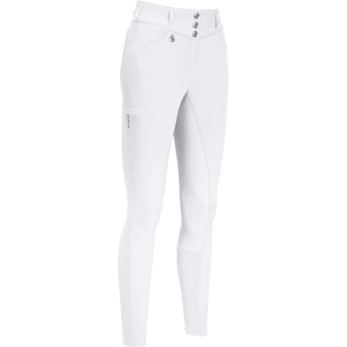 Pikeur Pantalon d'Équitation Highwaist Winter Full Grip Femme Blanc