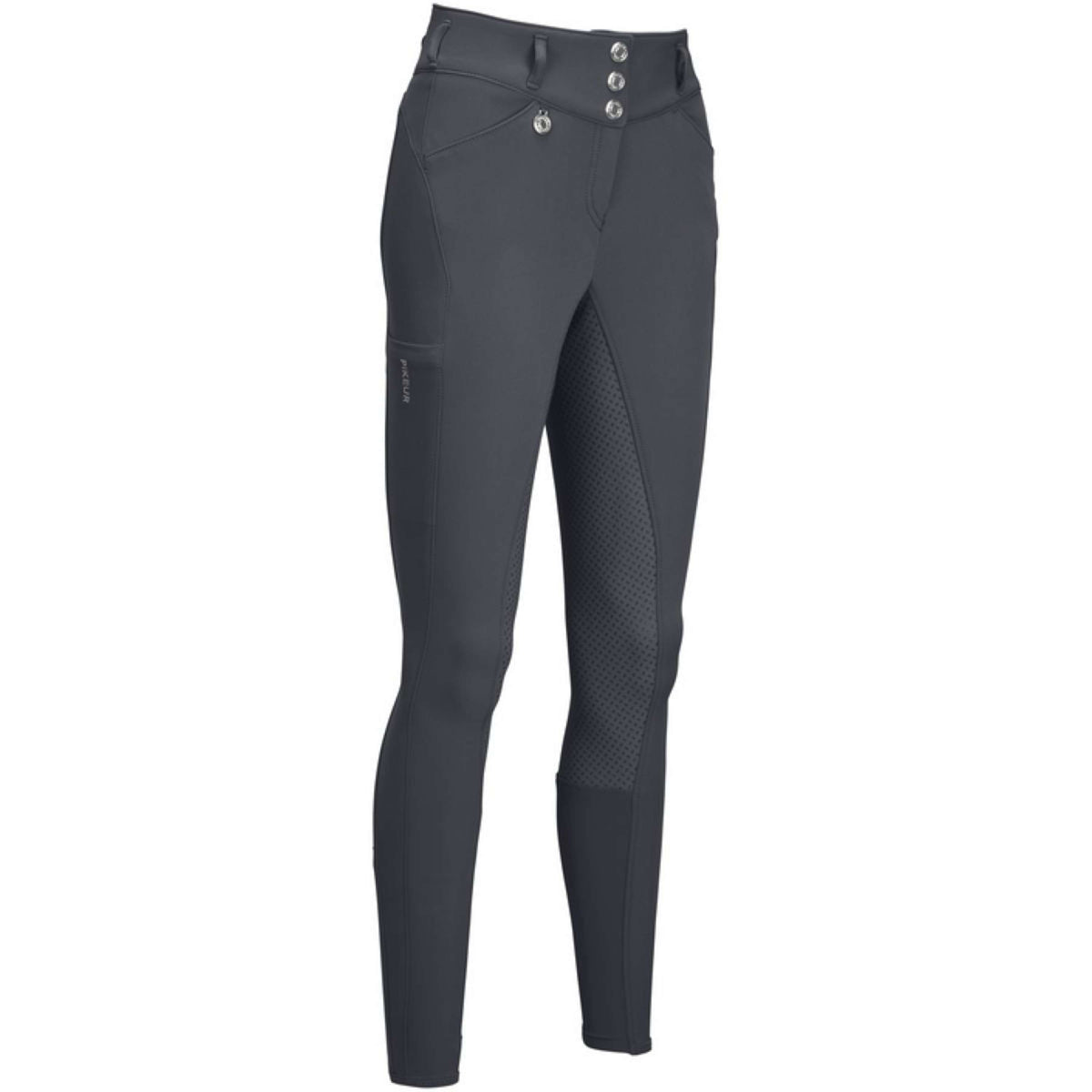 Pikeur Pantalon d'Équitation Highwaist Winter Full Grip Femme Dark Shadow