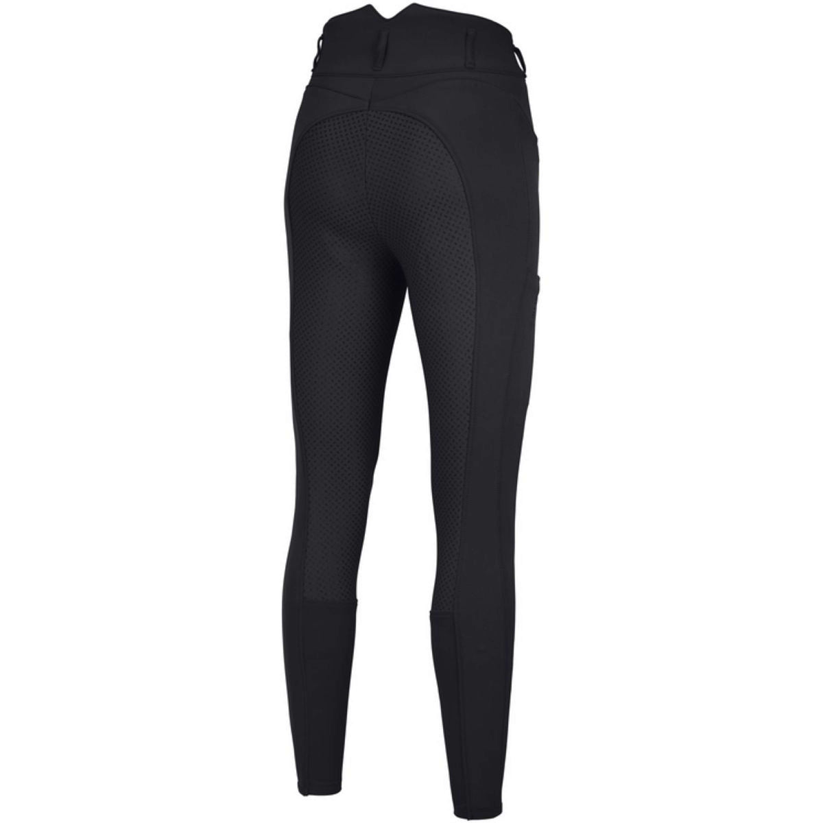 Pikeur Pantalon d'Équitation Highwaist Winter Full Grip Femme Noir