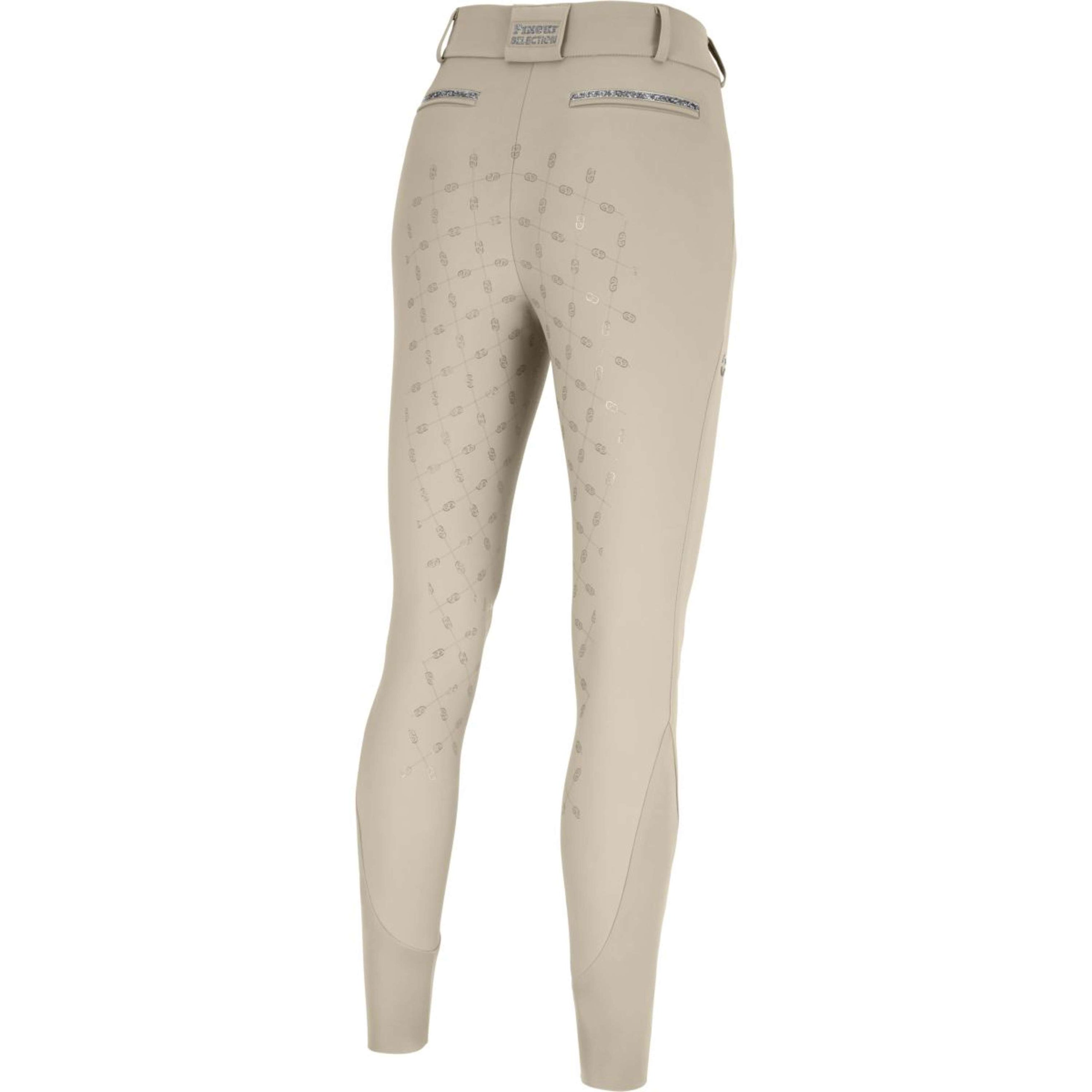 Pikeur Pantalon d'Équitation Ceelina SD SS26 Full Grip Pearl Gray