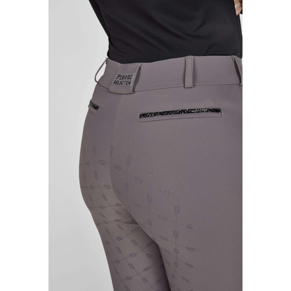 Pikeur Pantalon d'Équitation Ceelina SD SS26 Full Grip Ash Plum