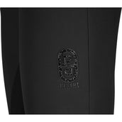 Pikeur Pantalon d'Équitation Ceelina Leather Seat SS26 Full Grip Noir